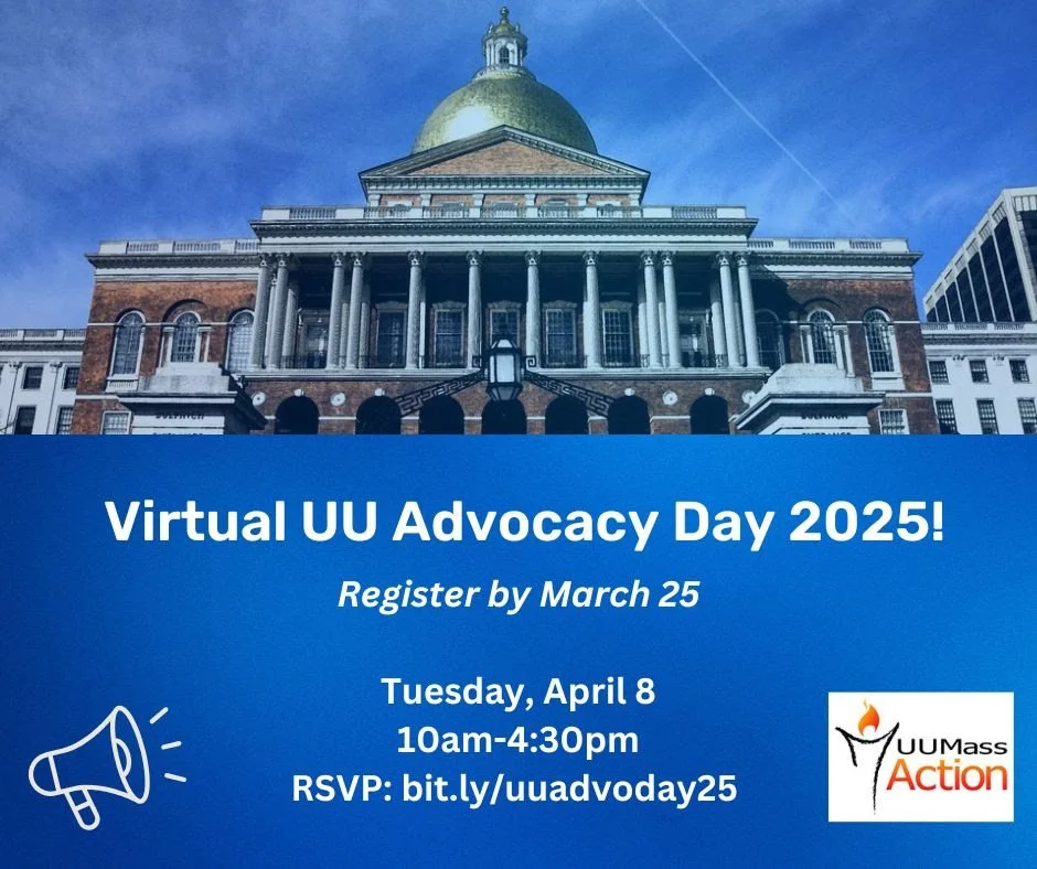 Advocacy Day 2025! — Unitarian Universalist Mass Action