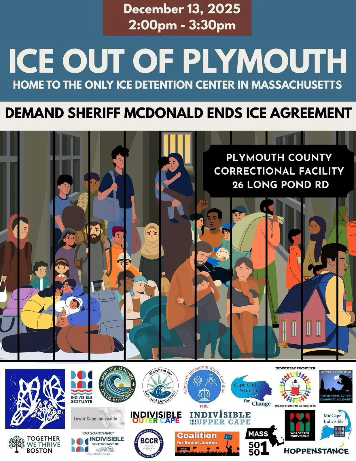 ICE Out of Plymouth Protest