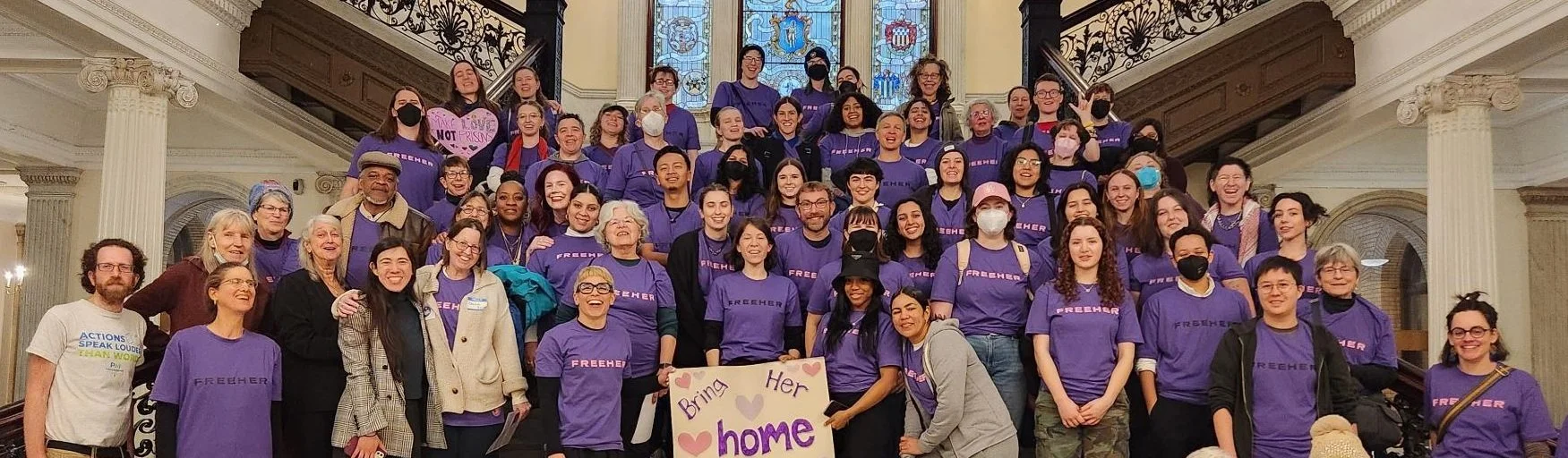 FreeHer MA Canvass with People Not Prisons-- South End/Bay Village Canvass