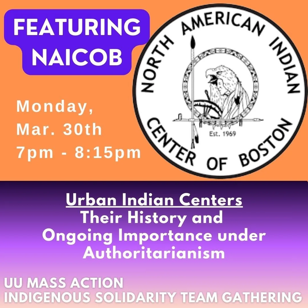  UU Indigenous Justice Meeting: Urban Indian Centers
