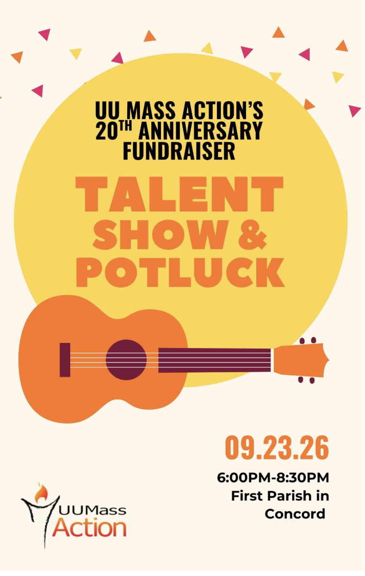 Rescheduled Talent Show, Fundraiser, and Potluck