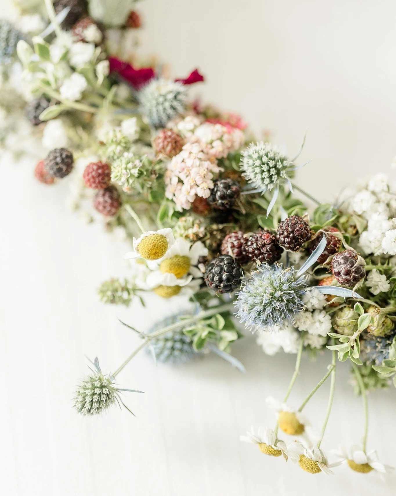 The world feels heavy, and a little unrecognizable. We&rsquo;re still here, arranging flowers.

Beauty isn&rsquo;t escapism. It&rsquo;s a way of staying human when everything else feels broken.

Photography: @jhallaphoto 
Black raspberries: picked un