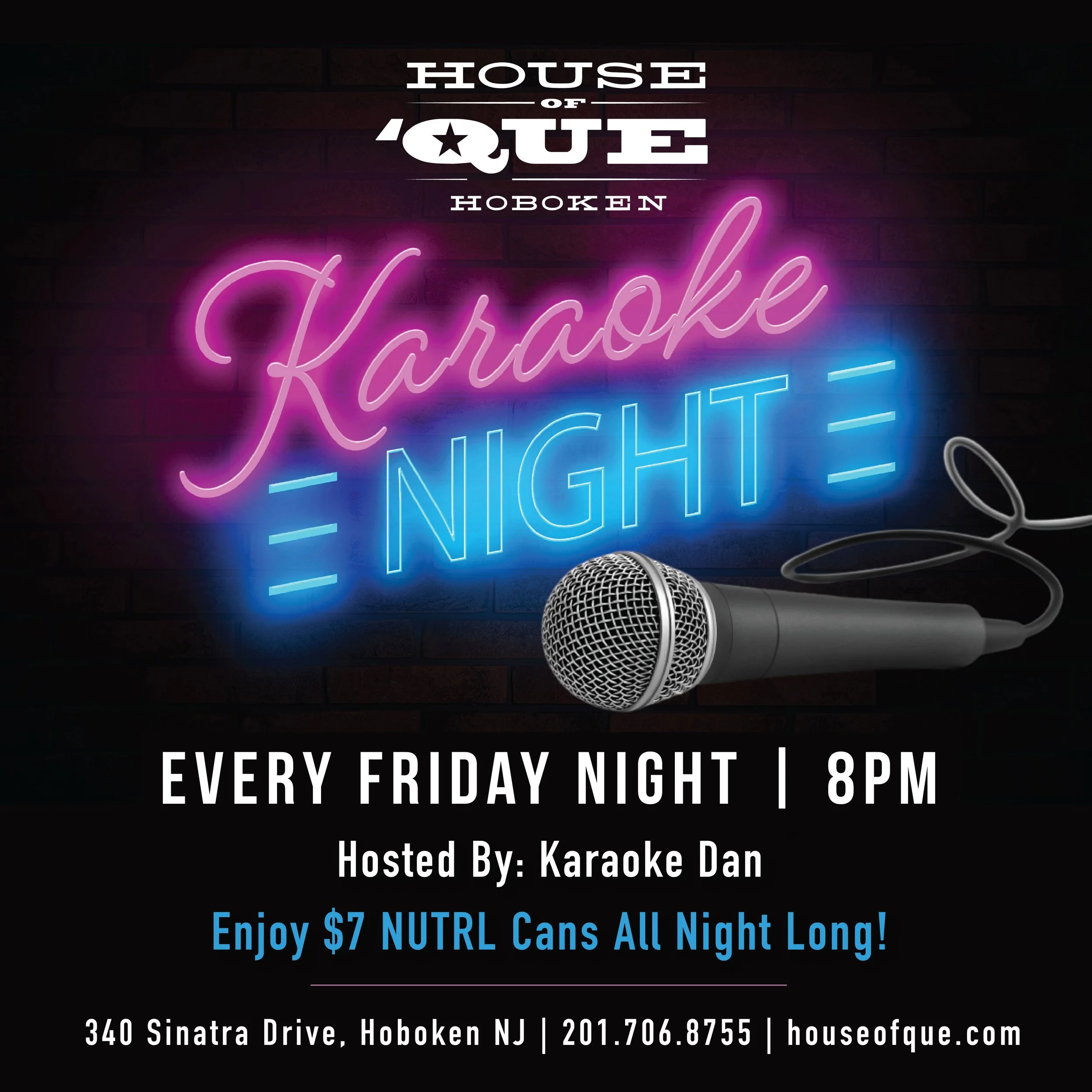 Friday Karaoke Party — House Of 'Que