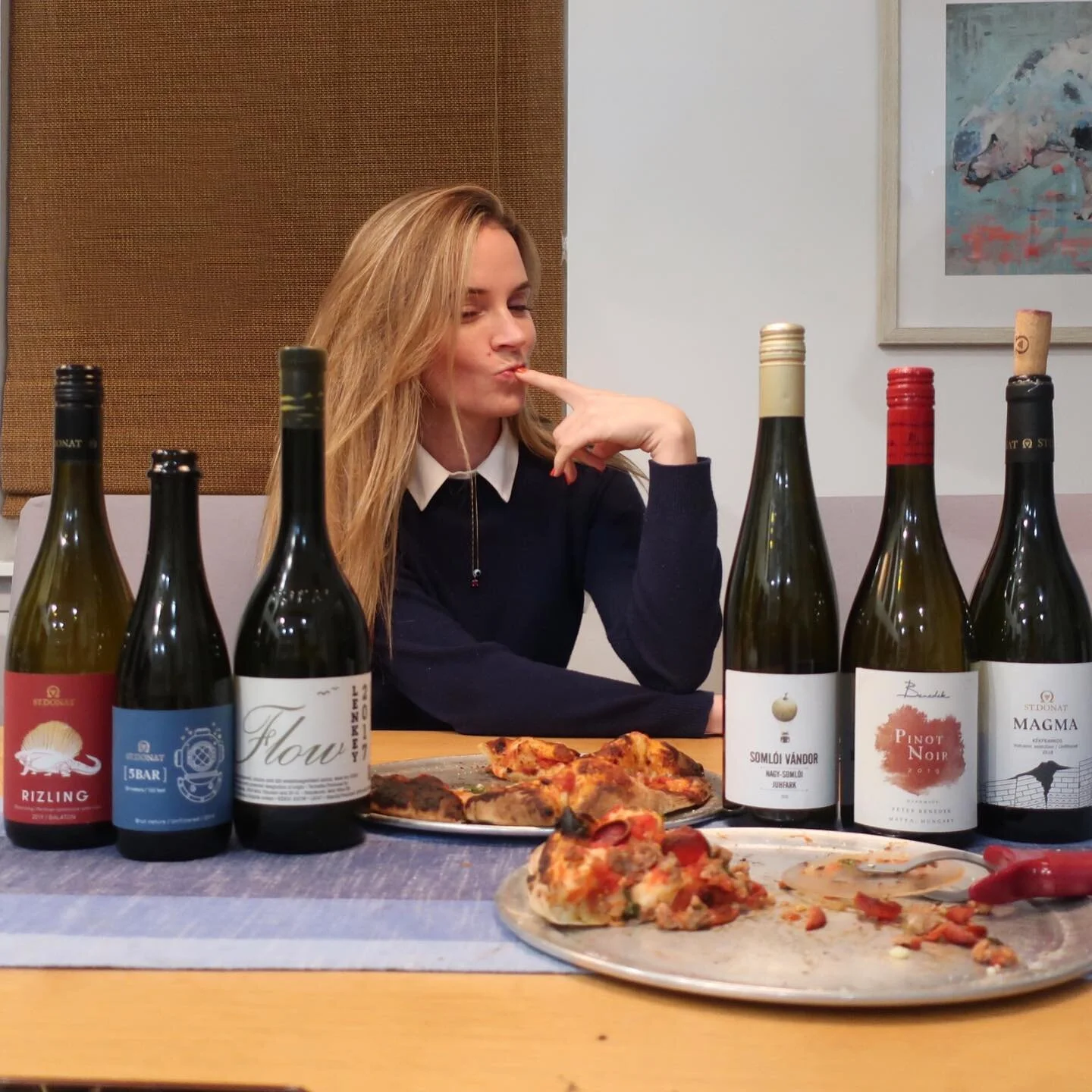 The verdict is in: all Palinkerie wines pair well with pizza night. 🍕🍕
