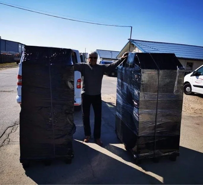 Packing it on up ... @somloivandor&rsquo;s new h&aacute;rslevelű on the way! For your pleasure 🍋🍏🧂