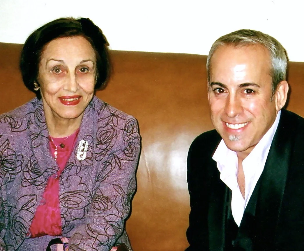 Artist Francoise Gilot, Gallery Opening, NYC