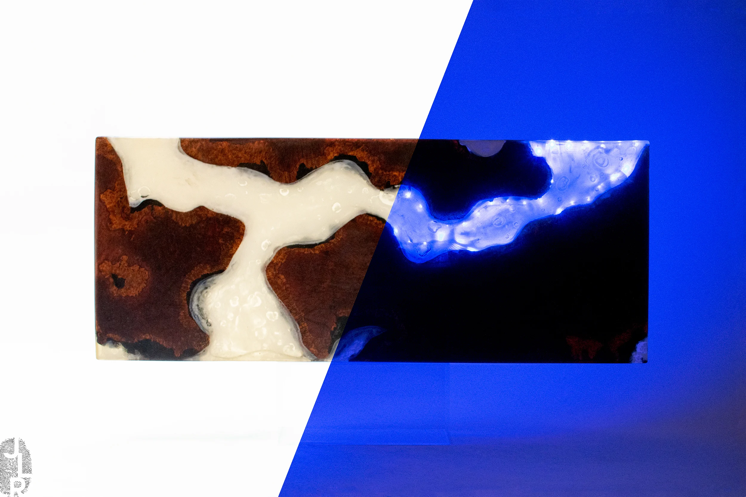 #222 front view on/off comparison