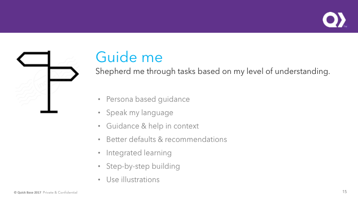 Principle: Guide Me