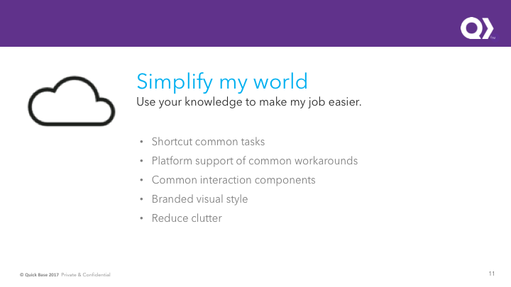 Principle: Simplify my world