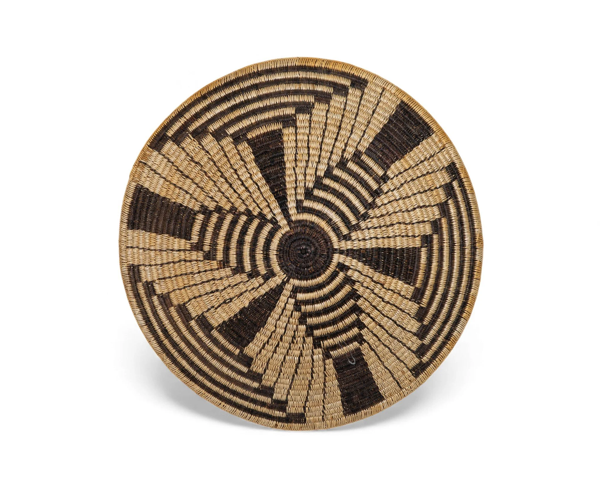 Important Elsie Stone Holiday Large 30" Woven Navajo Basket