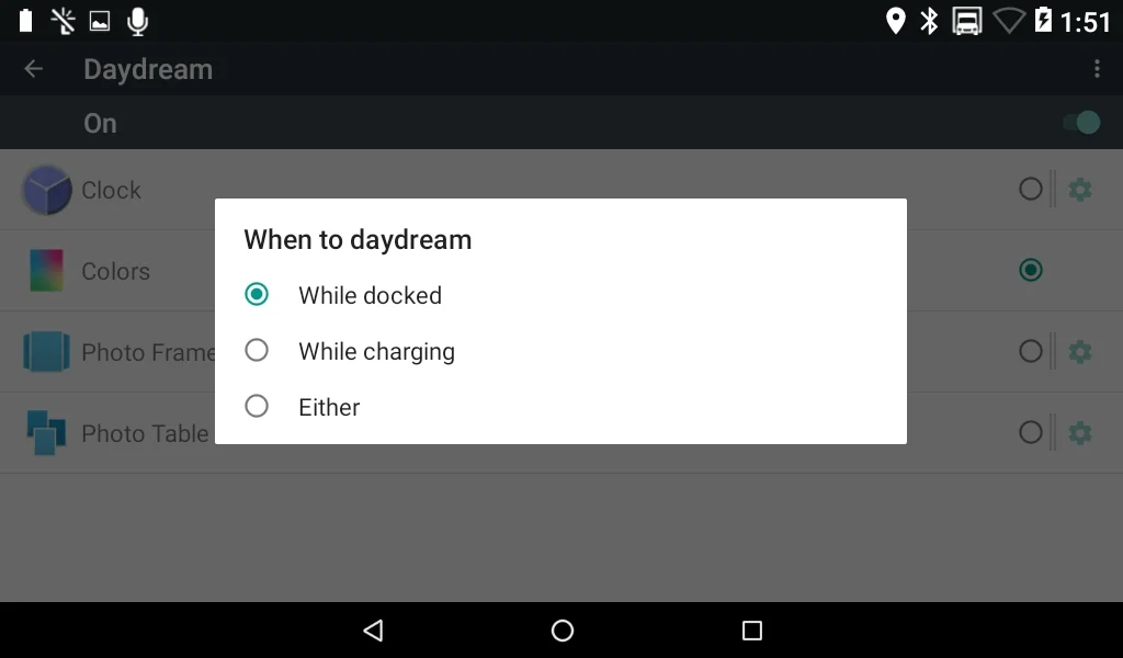 14. Screensavers will only play while the device is not navigating.