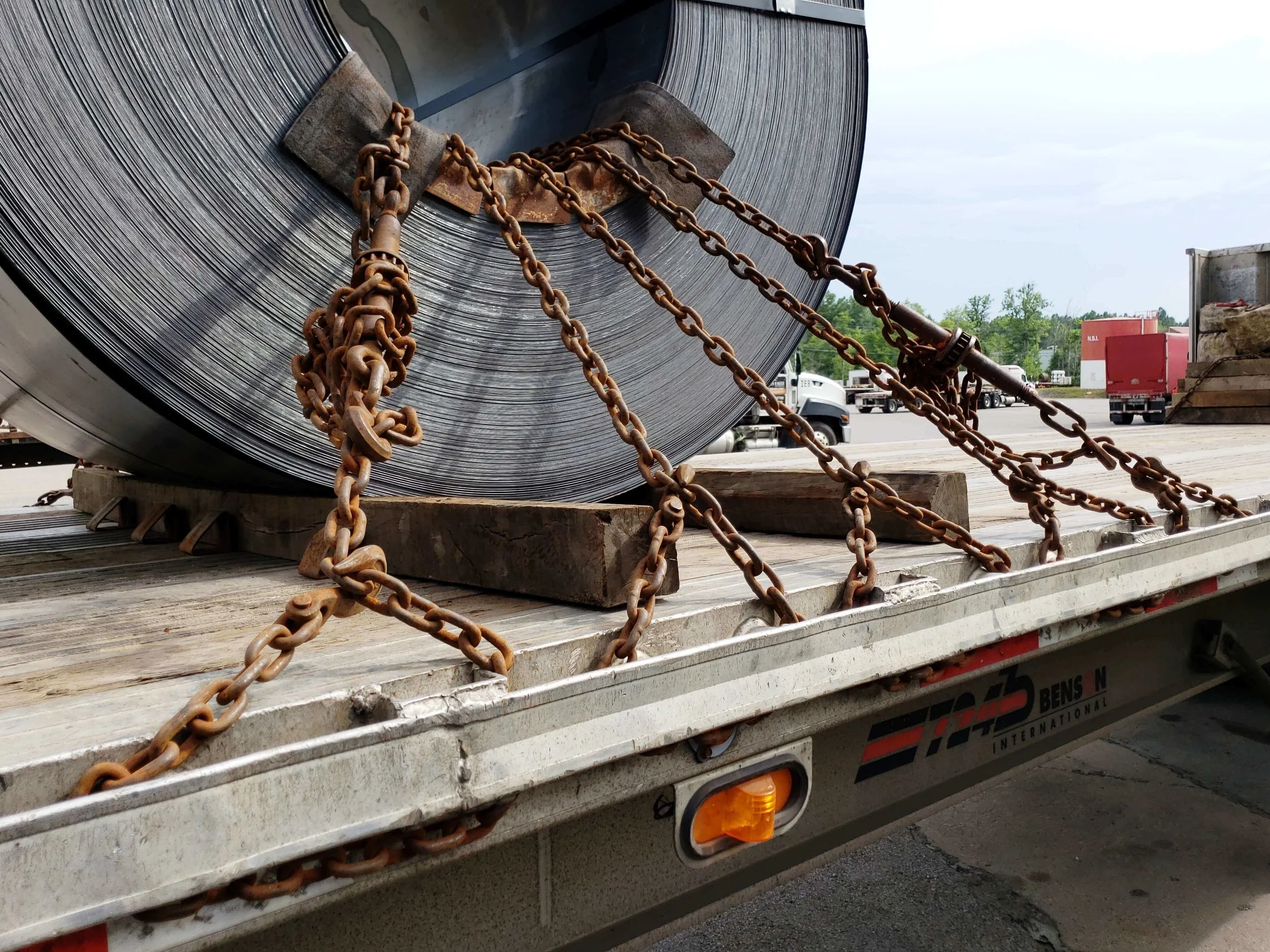 C-4: Always protect the edge of the coil with metal or double thick felt or rubber.