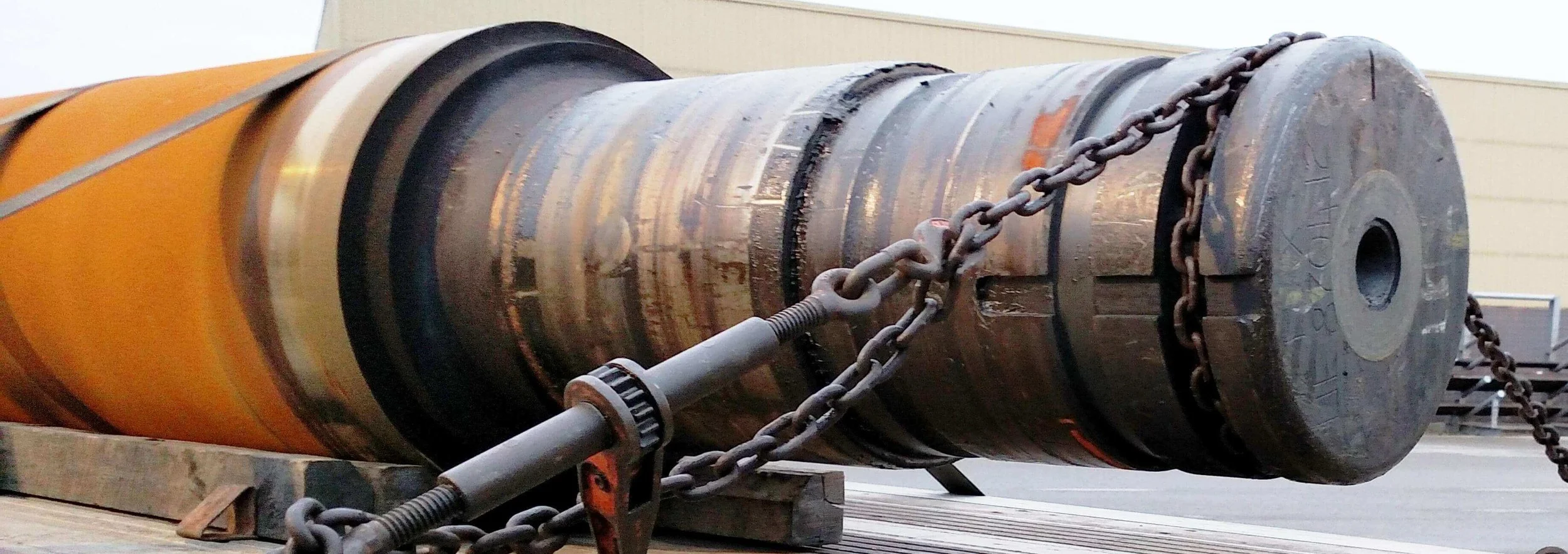 H-1: Always choke the barrel, placing the chain at an angle, pulling back from the front and forward from the rear.