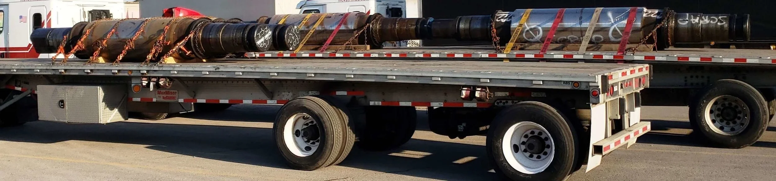 H-4: Load large doubles end to end rather than side by side. This allows for better securement and is easier on equipment.