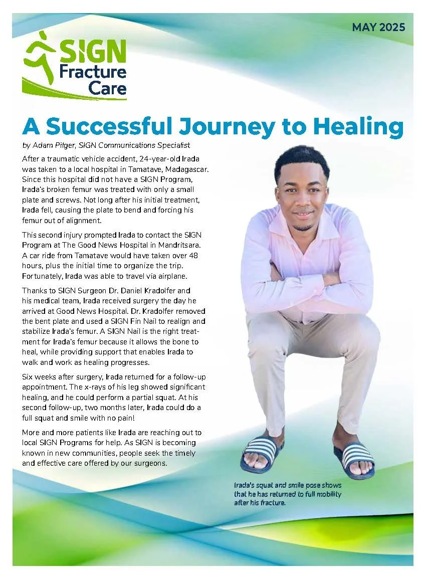 May 2025: A Successful Journey to Healing
