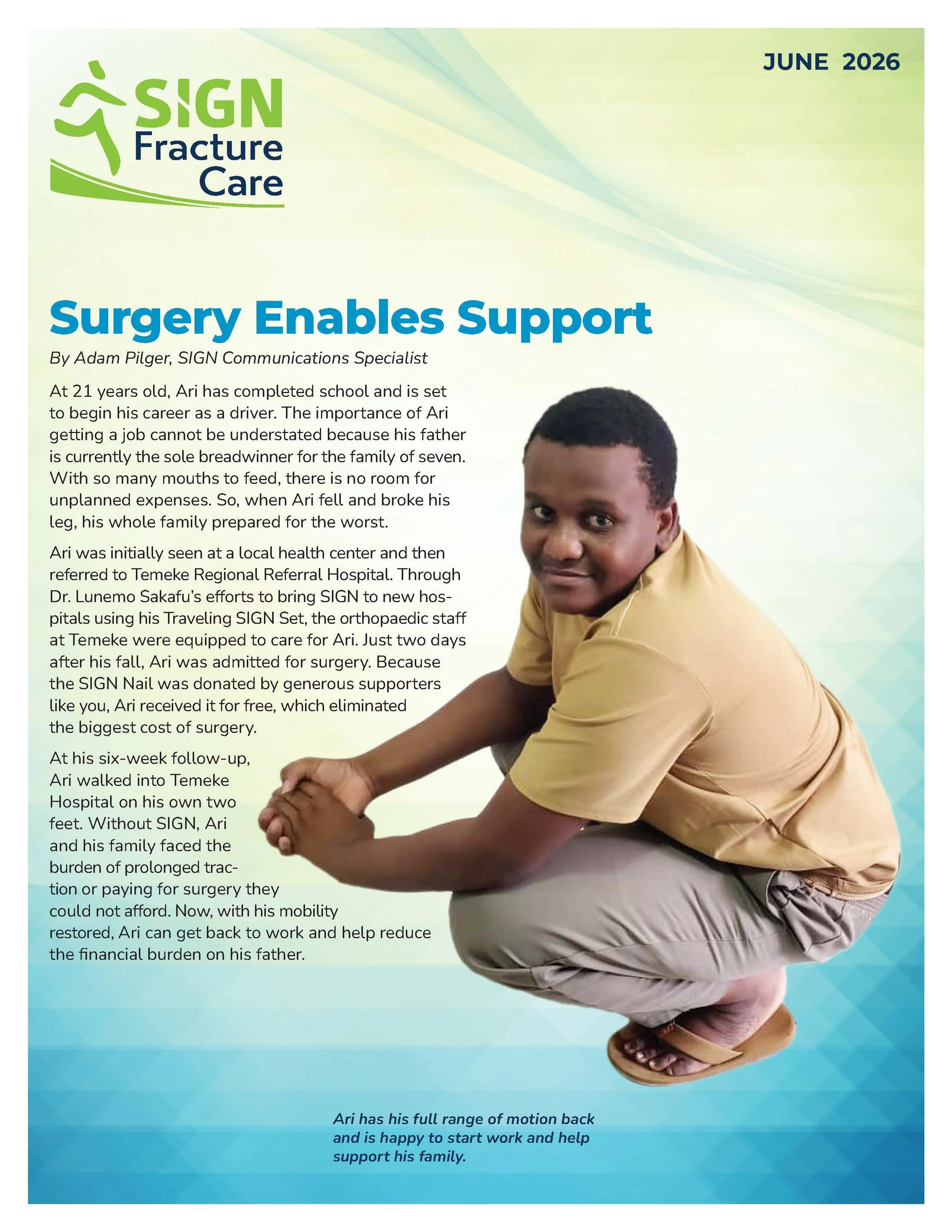 June 2026: Surgery Enables Support