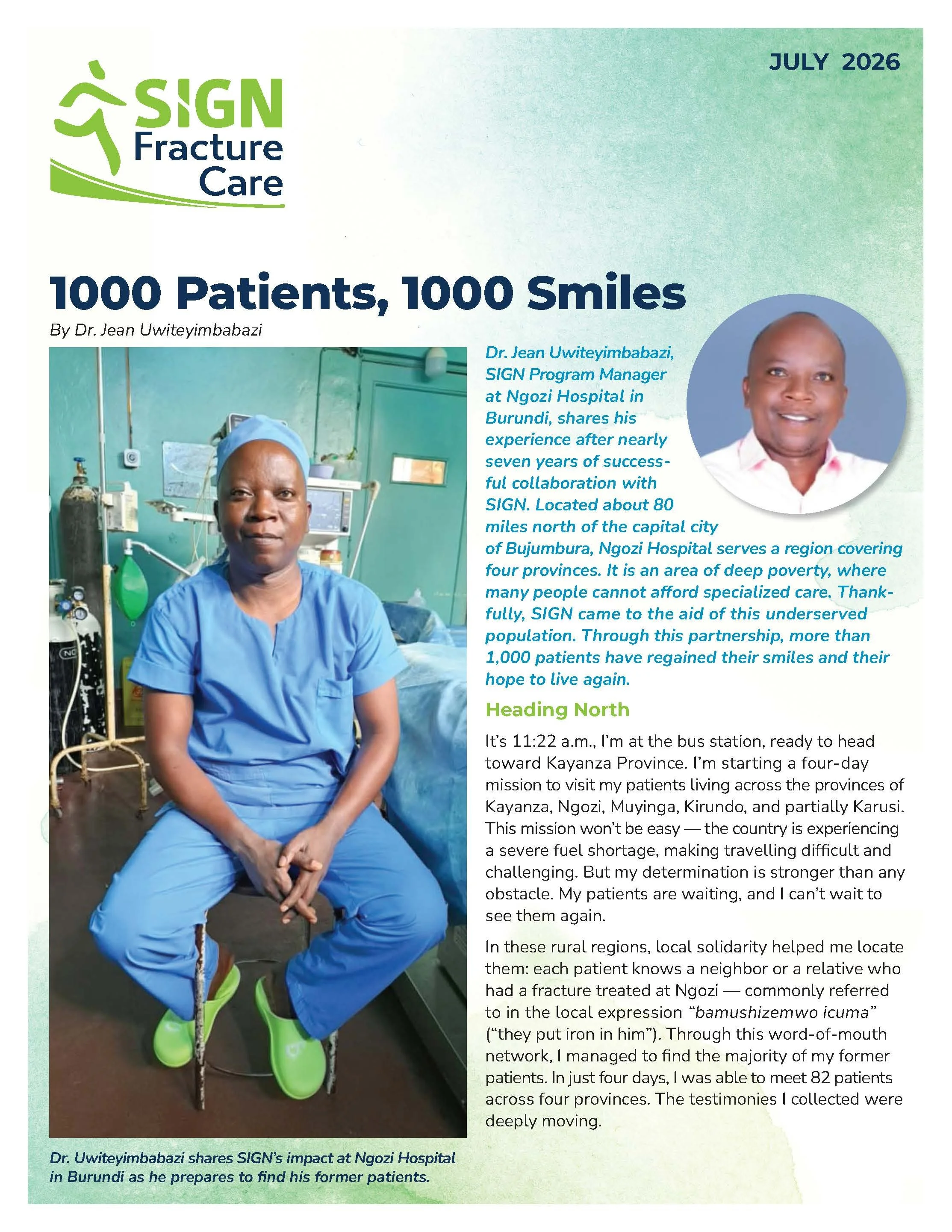 July 2026: 1000 Patients, 1000 Smiles