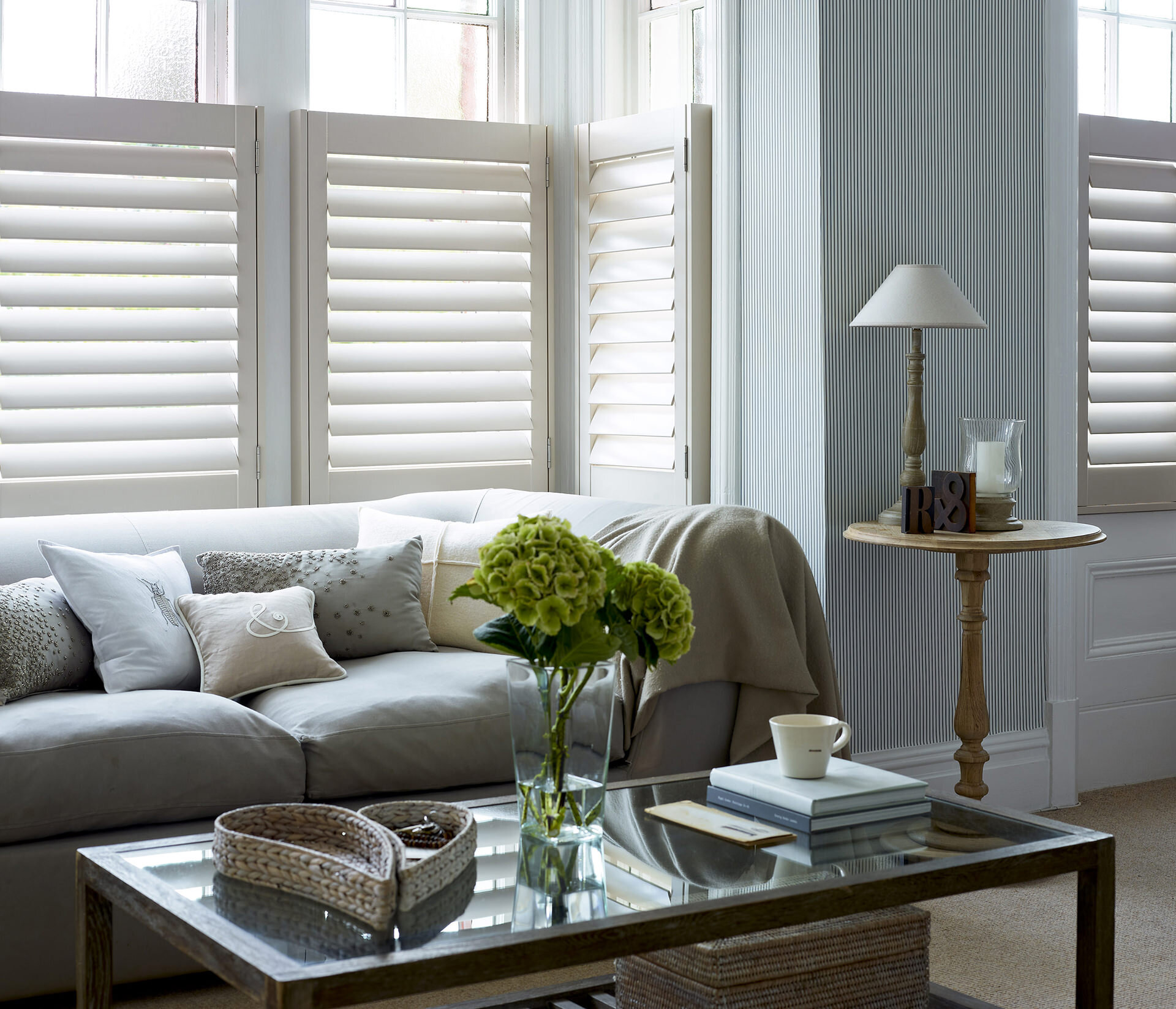 Cafe Style Living Room Shutters Pearl - Hybrawood.jpg