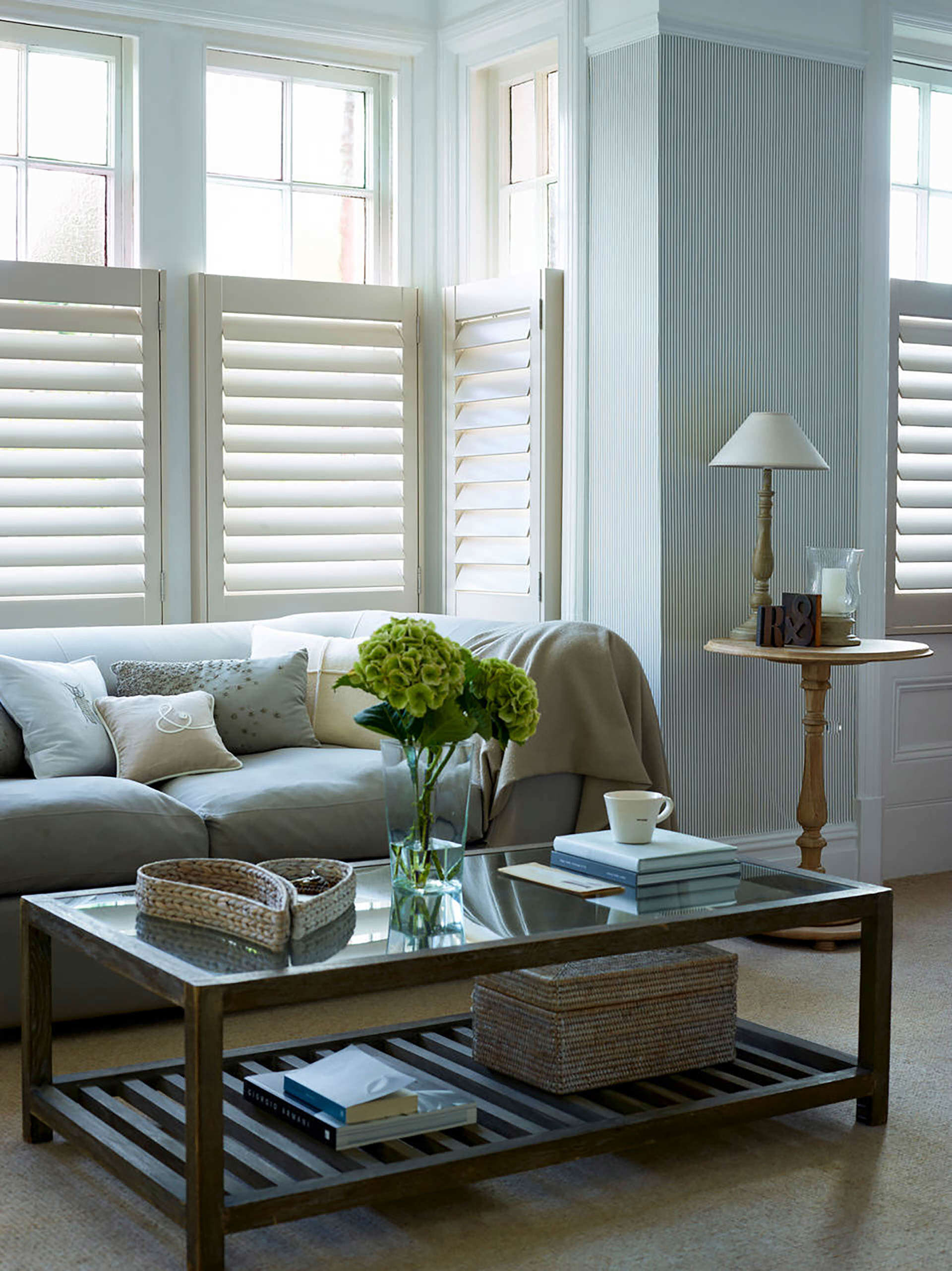 The California Company Classic Poplar Wood  Shutters in Alabaster Paint, from £168m2.jpeg