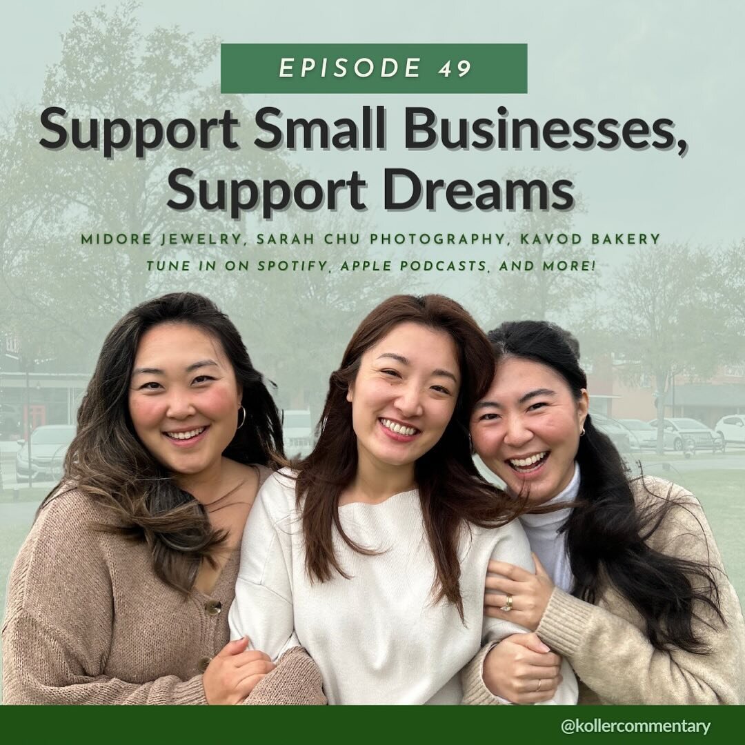 🌟 This week, I sat down with Gloria Oh, Jess Ansari, and Sarah Chu for one incredibly inspiring episode. These three ladies work day jobs, care for their families, manage many in between responsibilities, yet still passionately find time to run thei