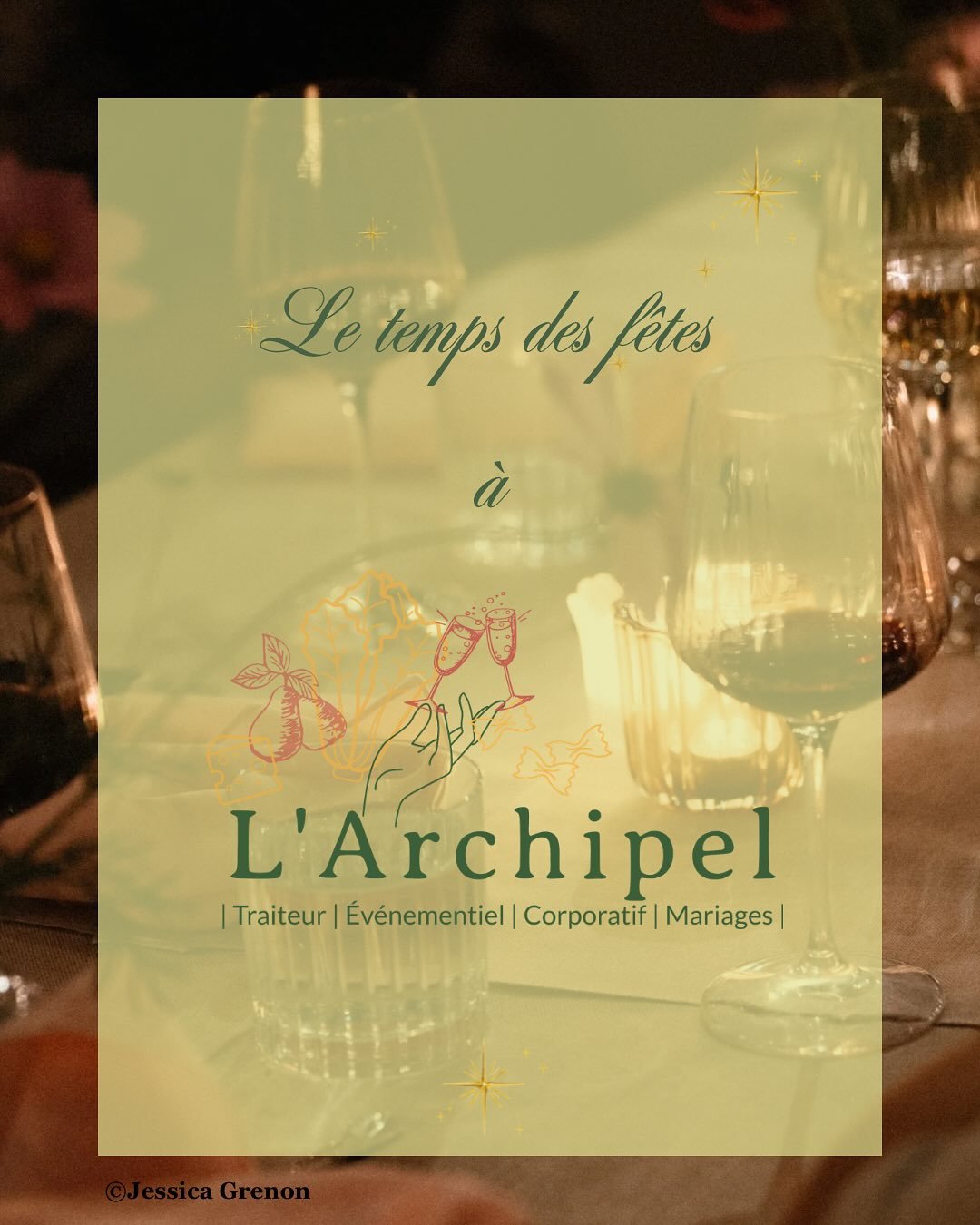 L&rsquo;&eacute;quipe est tr&egrave;s heureuse de vous partager le menu des f&ecirc;tes !! 
❄️❄️❄️
Vous avez jusqu&rsquo;au 17 D&eacute;cembre pour placer votre commande, r&eacute;servez au lien dans la bio! 

Cr&eacute;dit photo @jessica.grenon.phot