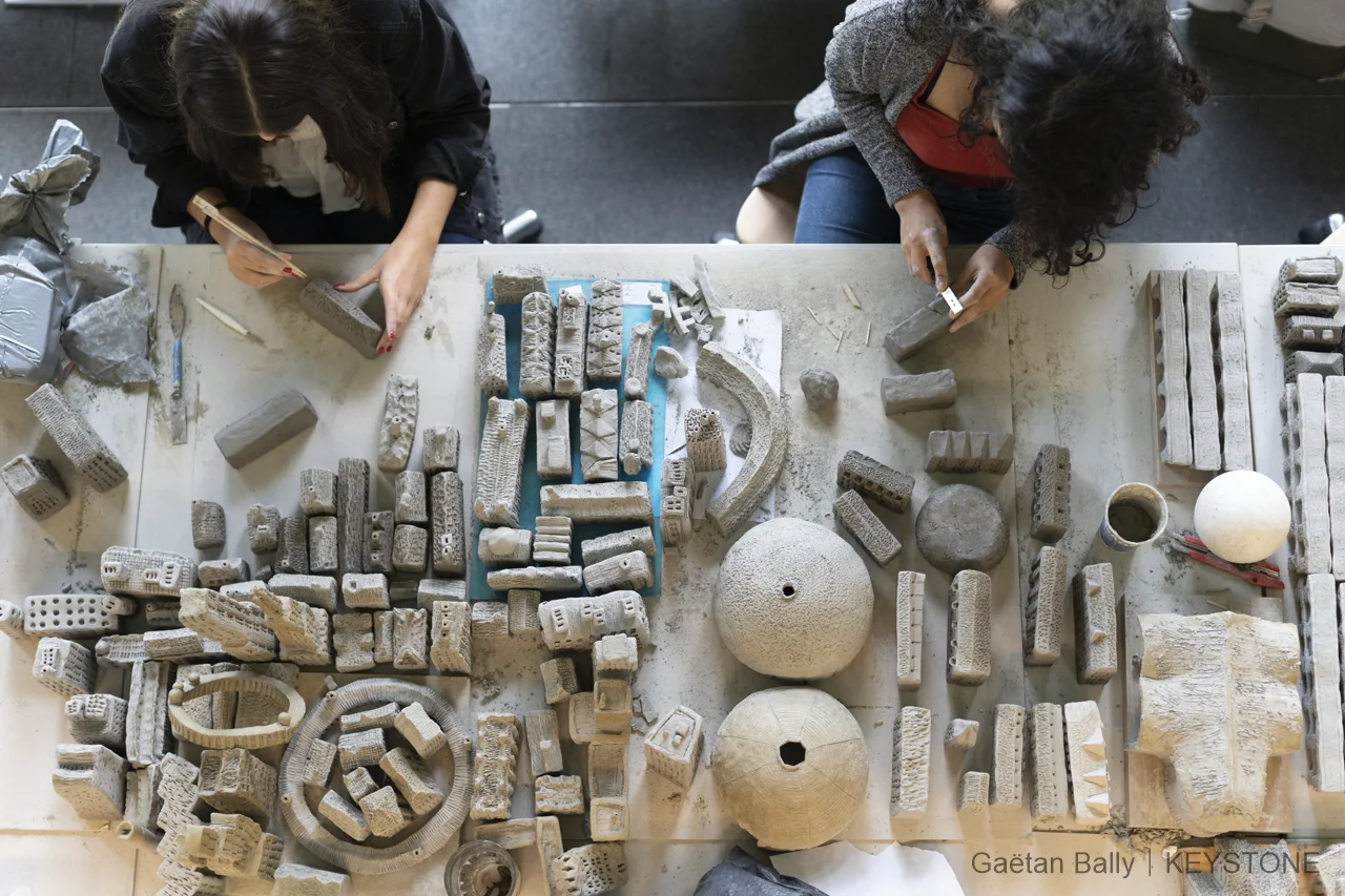 ETH Zürich %22Clay City%22 by Gaëtan Bally : KEYSTONE_socialmedia3.JPG