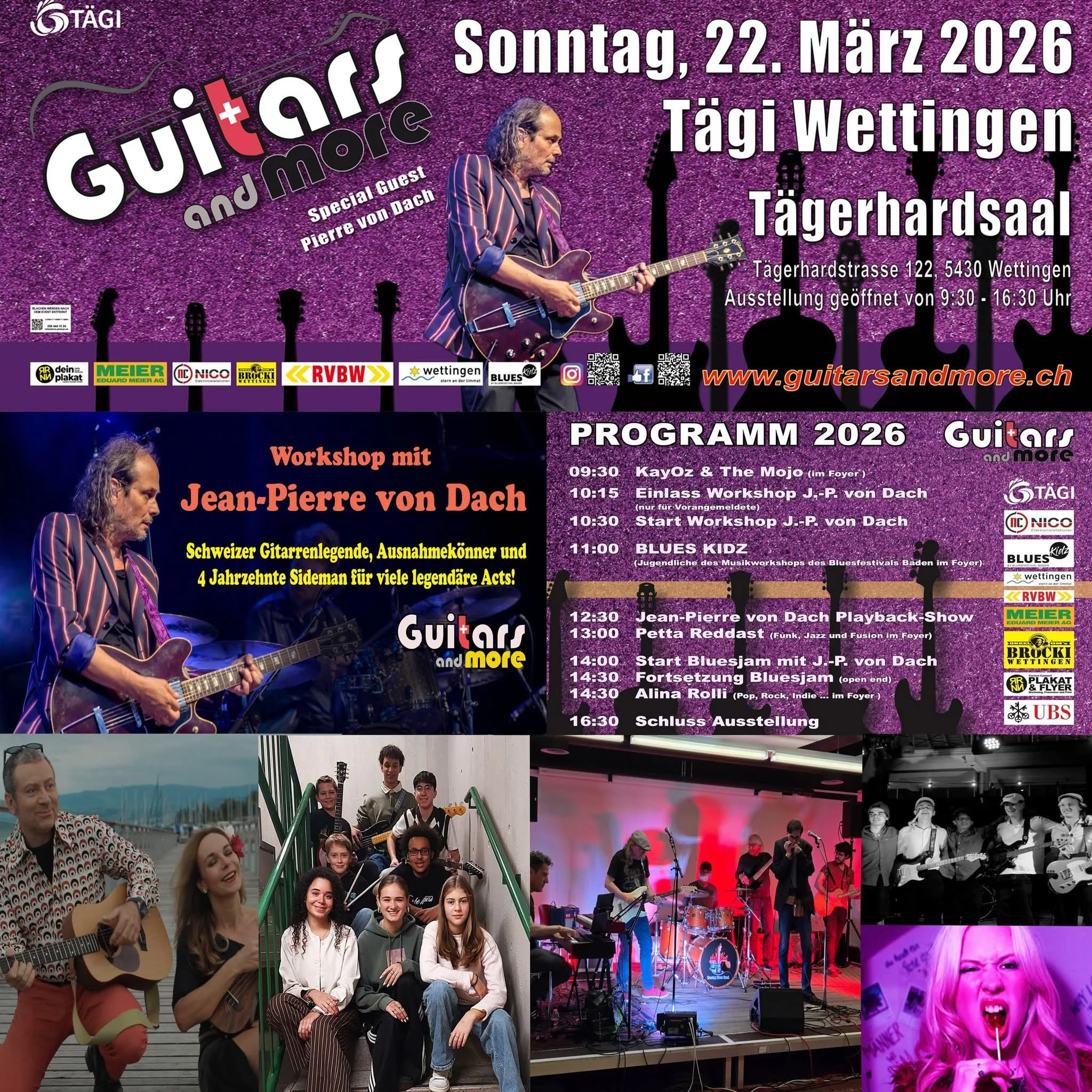 Blues Jam an der Guitars &amp; More