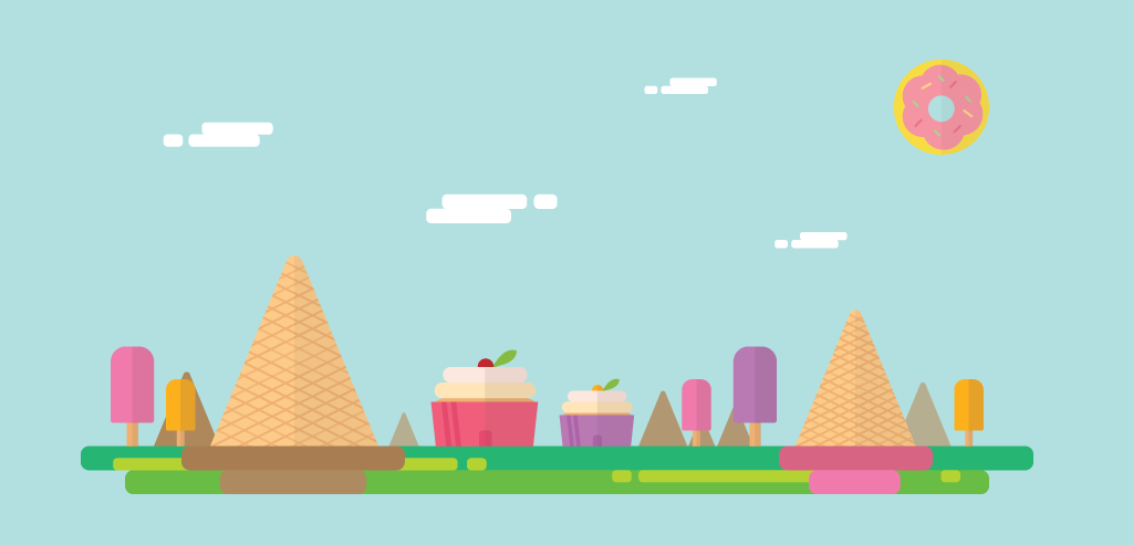 Inspired by my love of desserts