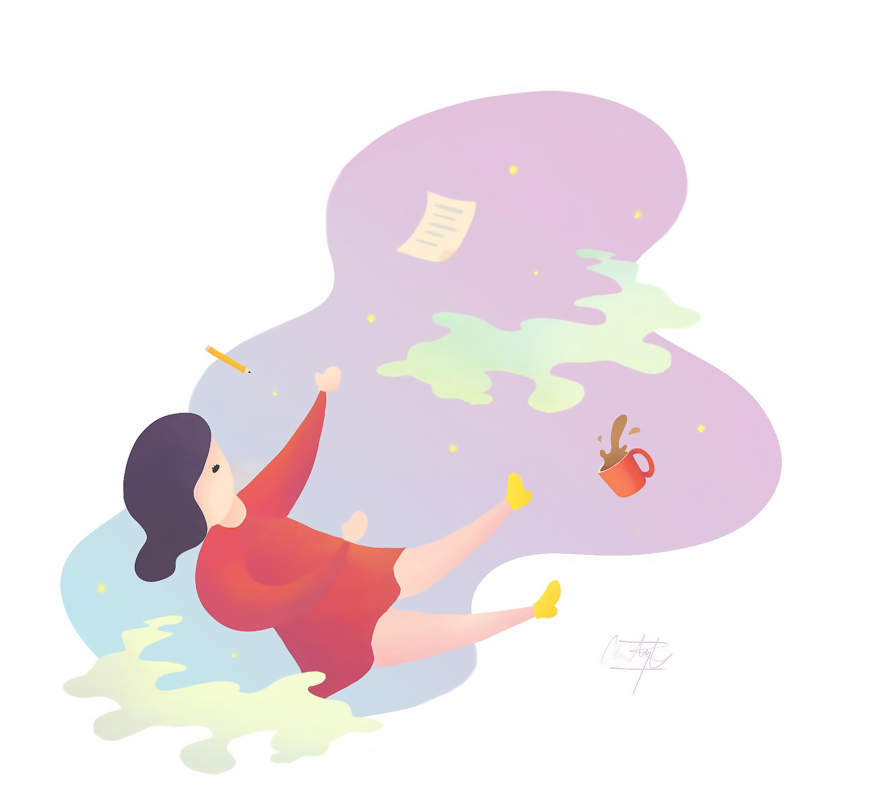 Dreaming of Work: Inspired by a dream of me getting a lot of work done