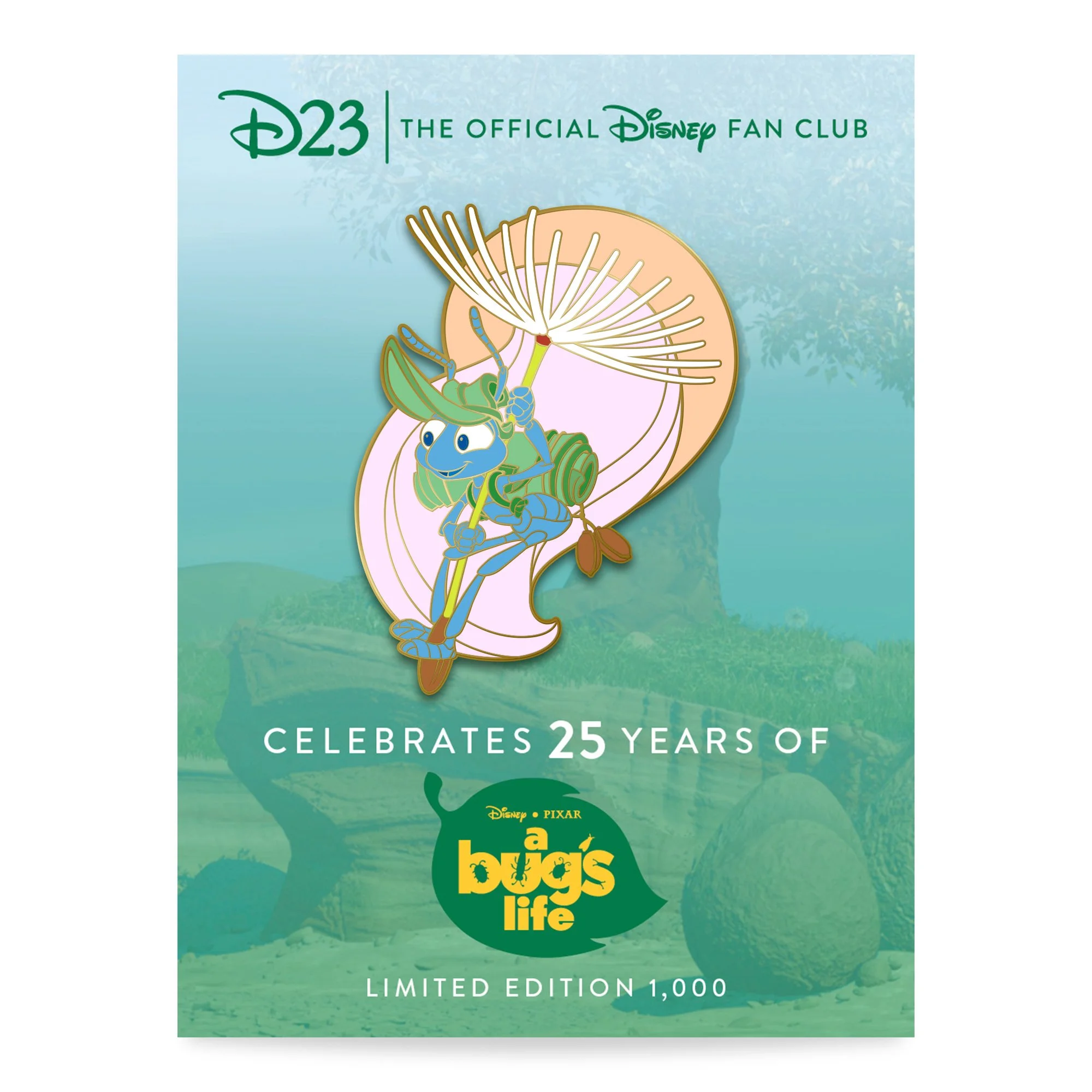"a bug's life" 25th Pin