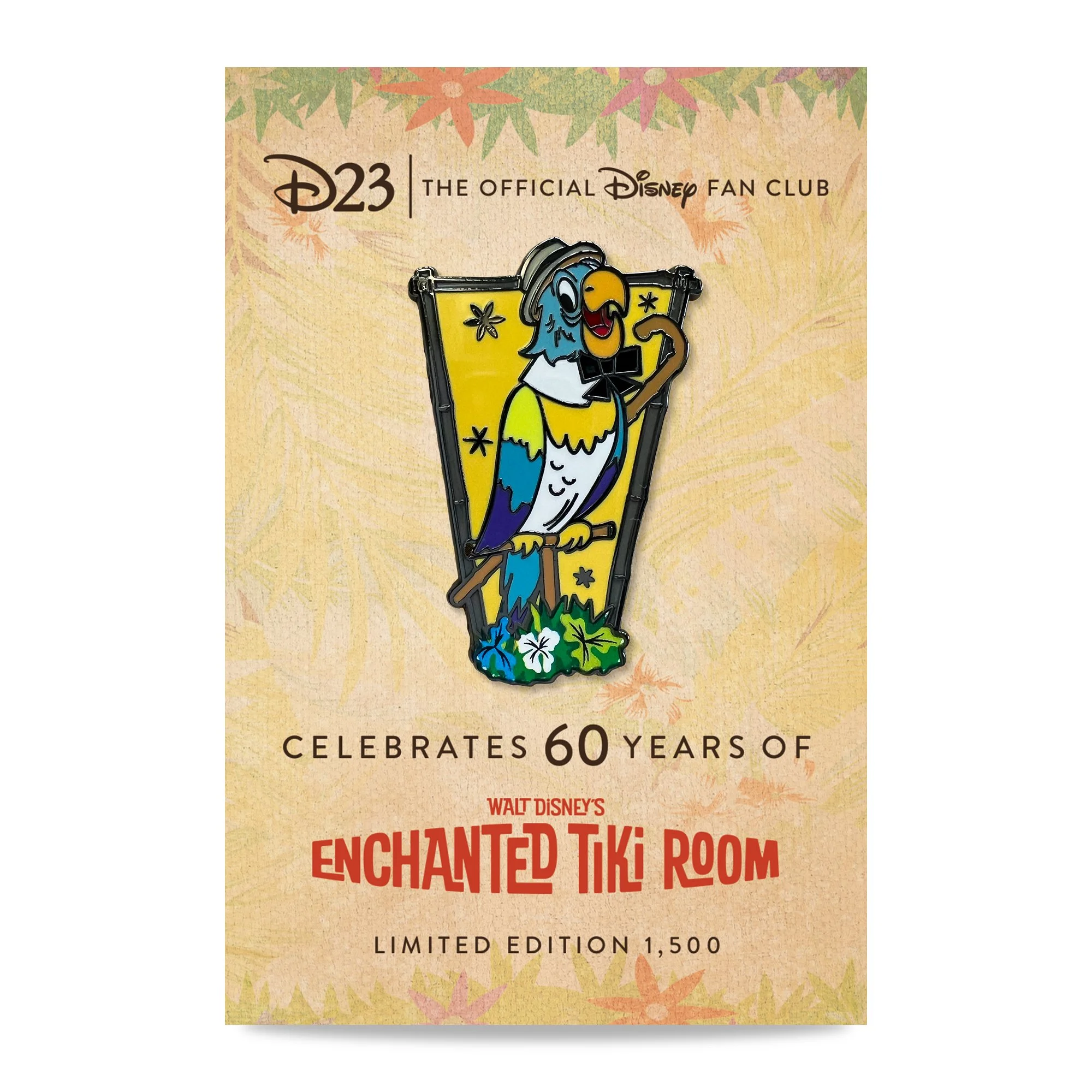 "Enchanted Tiki Room" 60th Pin
