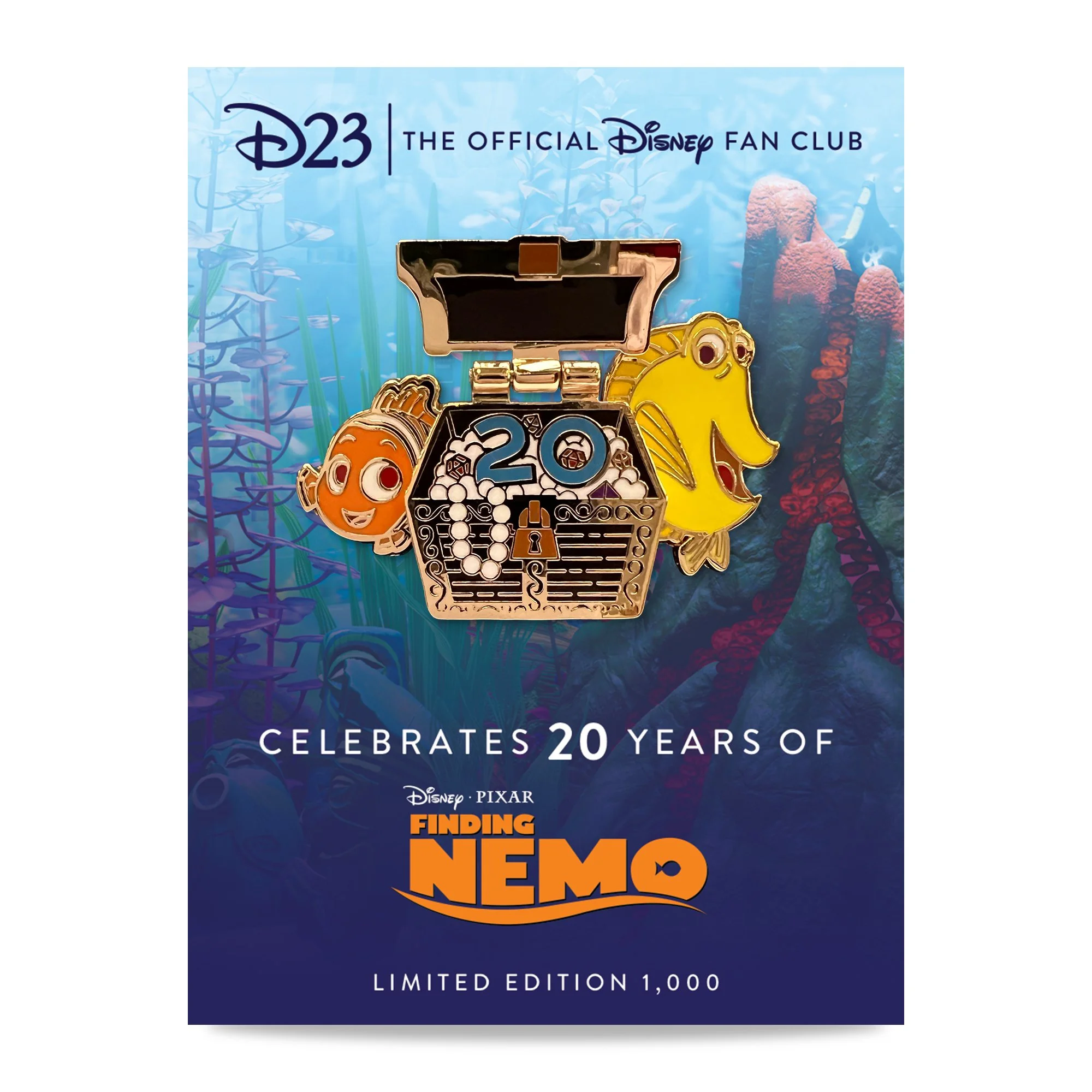 "Finding Nemo" 20th Pin