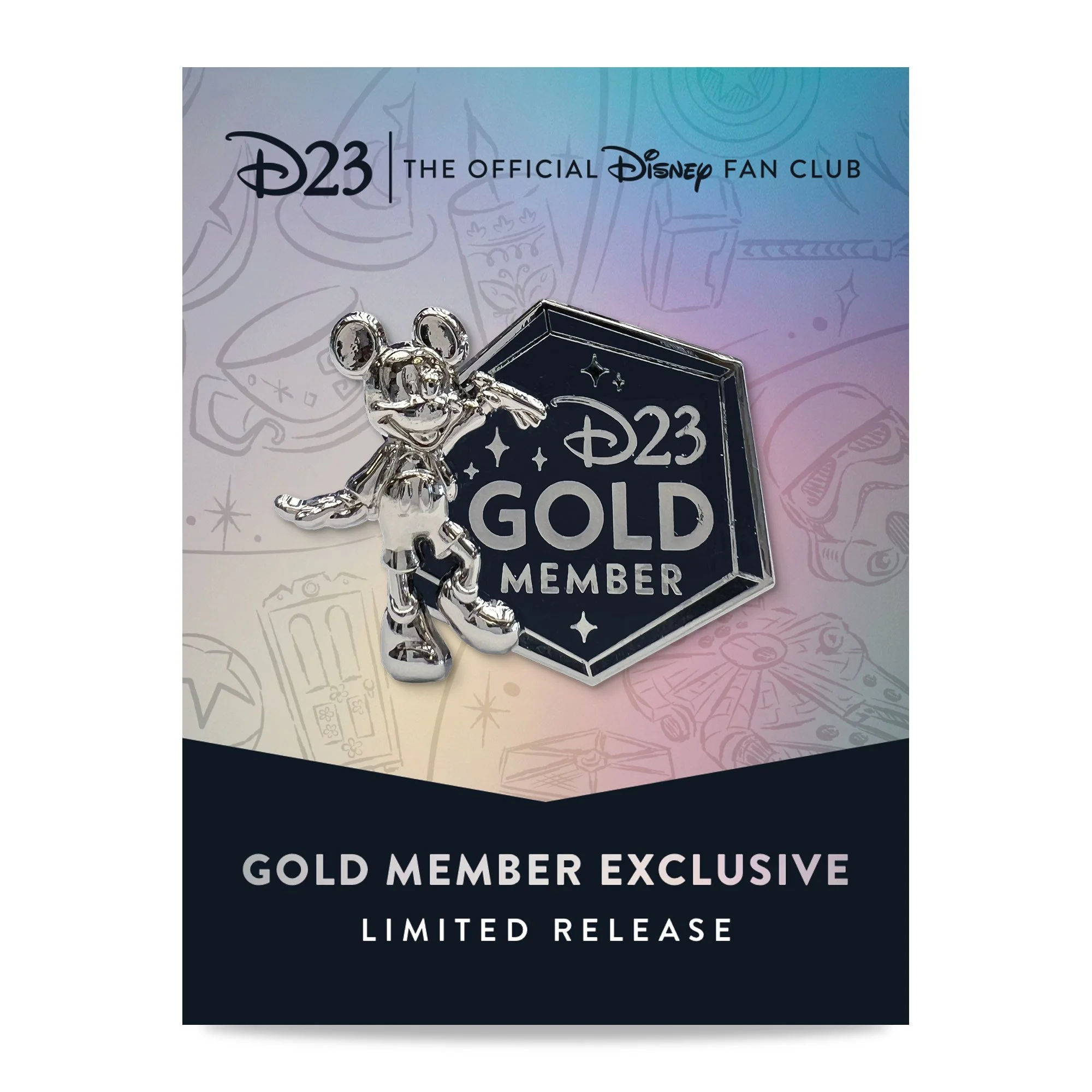 Gold Member Pin 2023