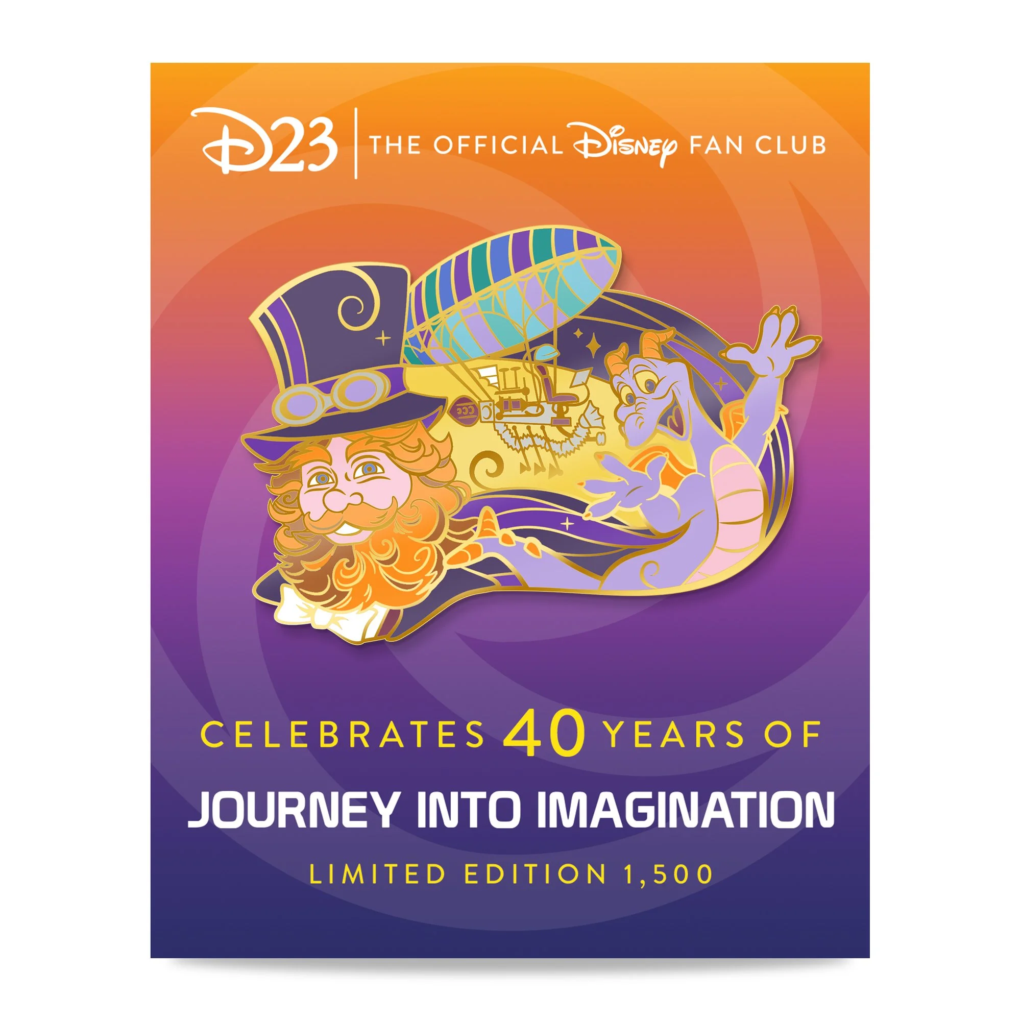 "Journey Into Imagination" 40th Pin