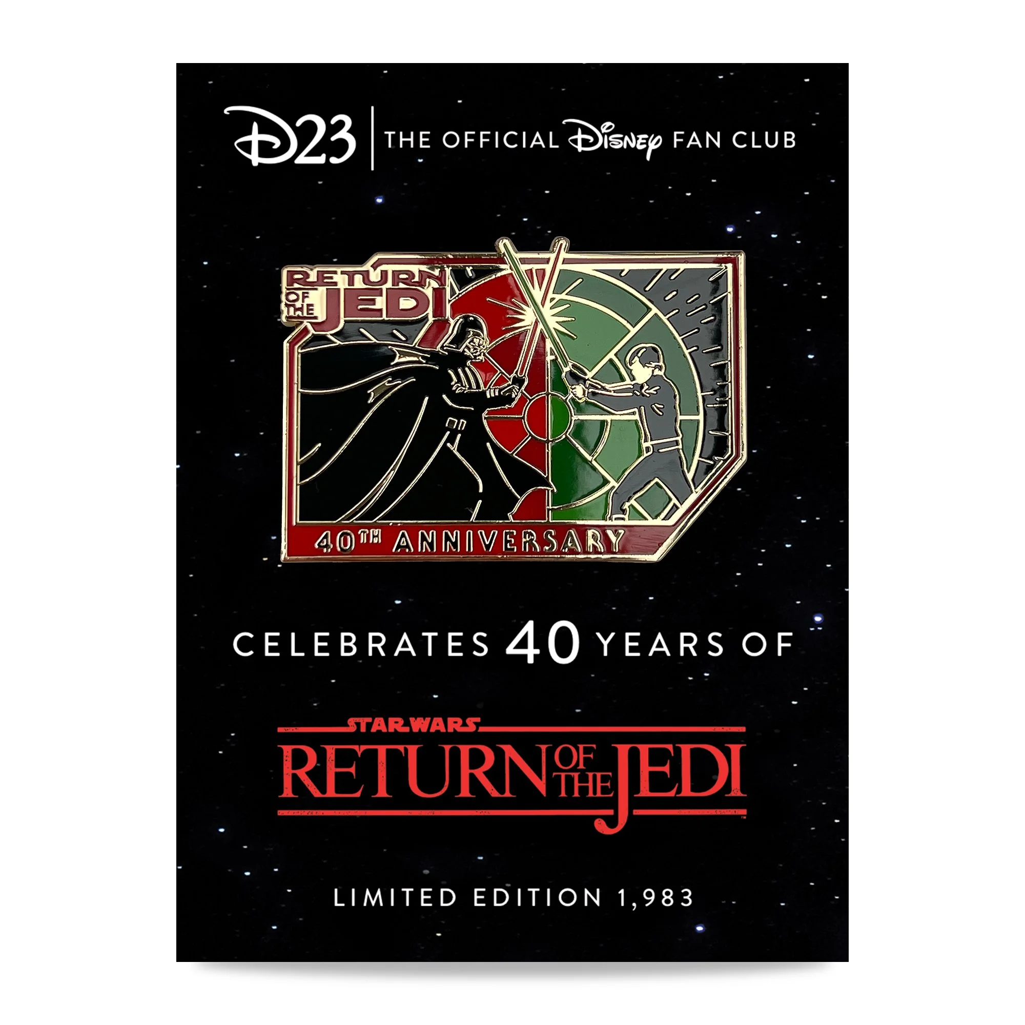 "Star Wars: Return of the Jedi" 40th Pin