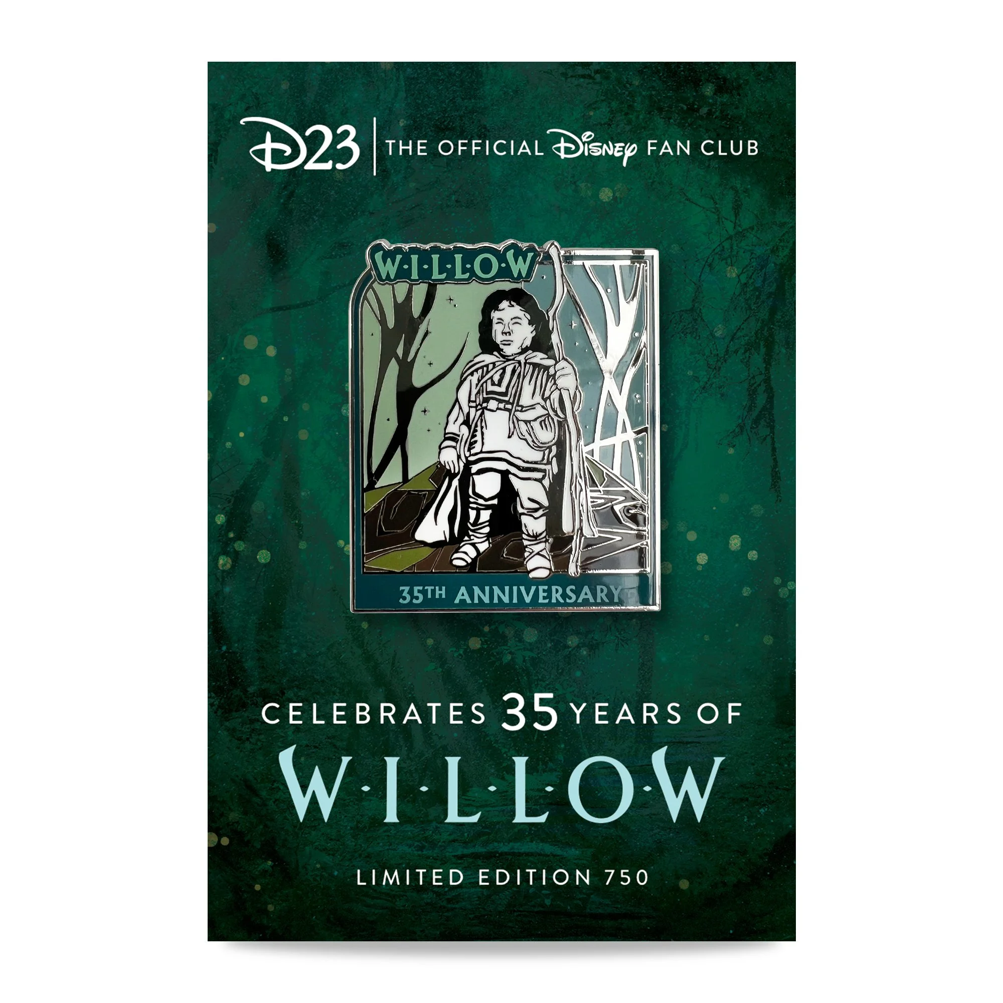 "Willow" 35th Pin