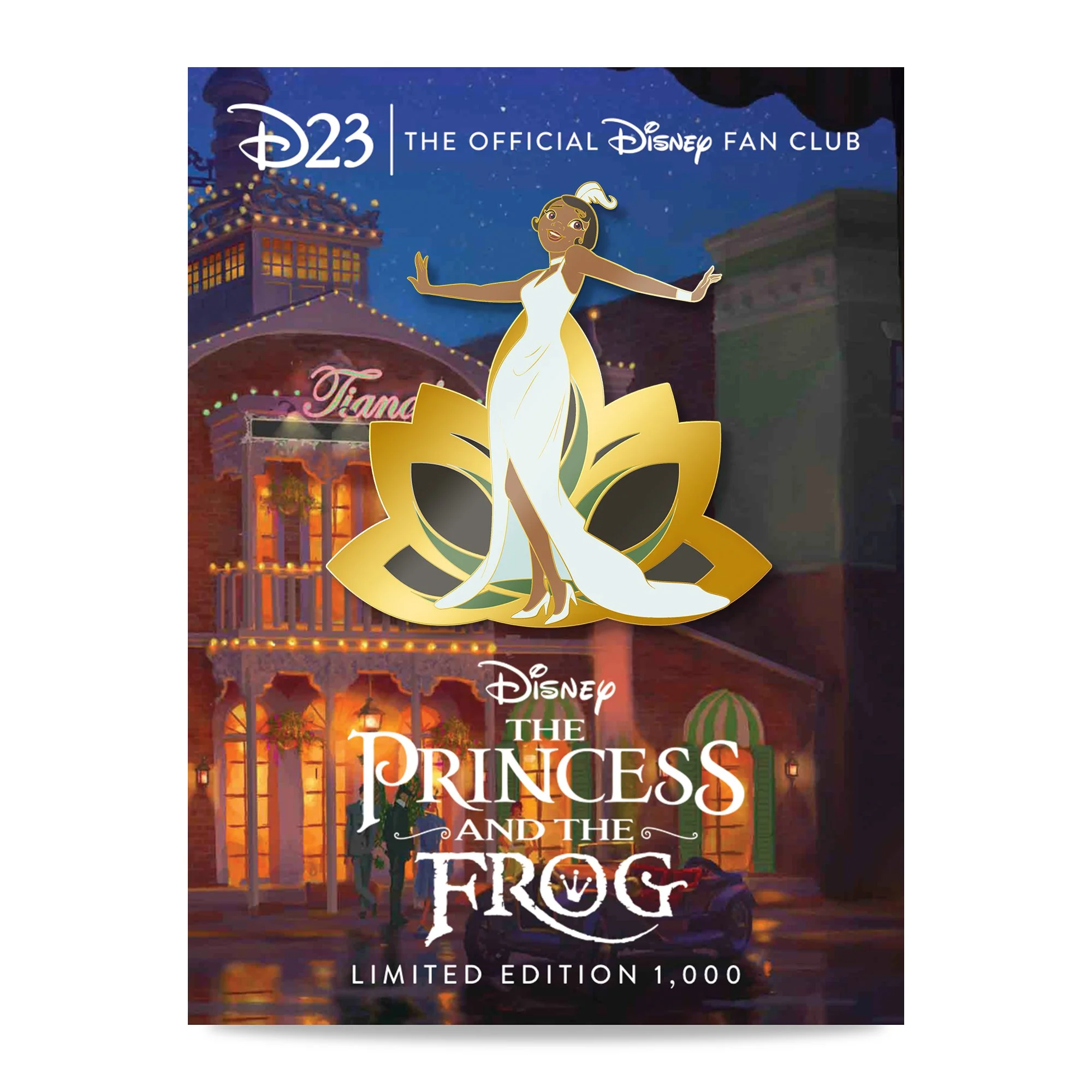 "The Princess and the Frog" Black History Month Pin