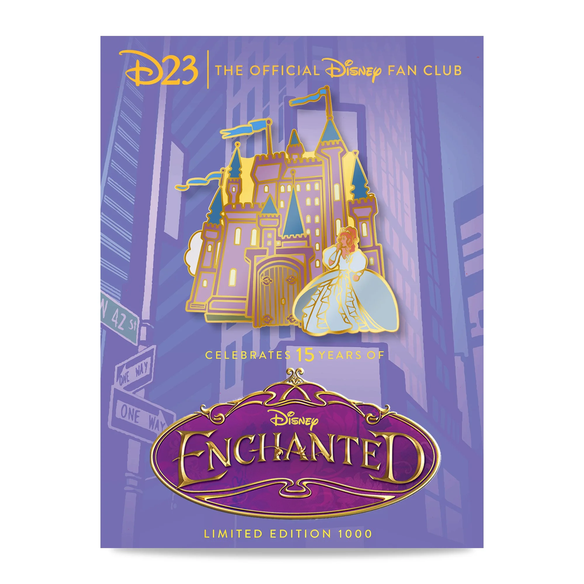 "Enchanted" 15th Pin