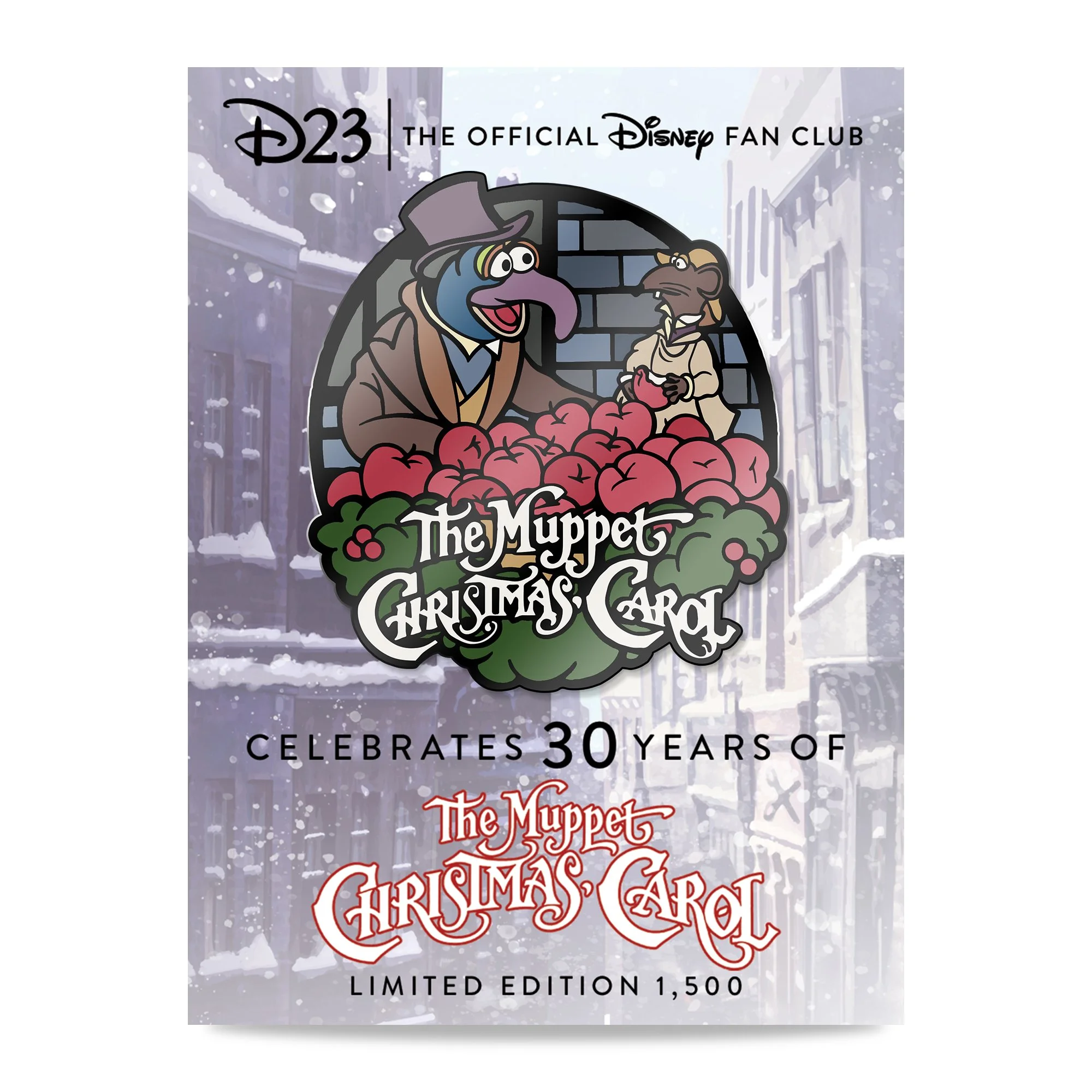 "The Muppet Christmas Carol" 30th Gonzo &amp; Rizzo Pin