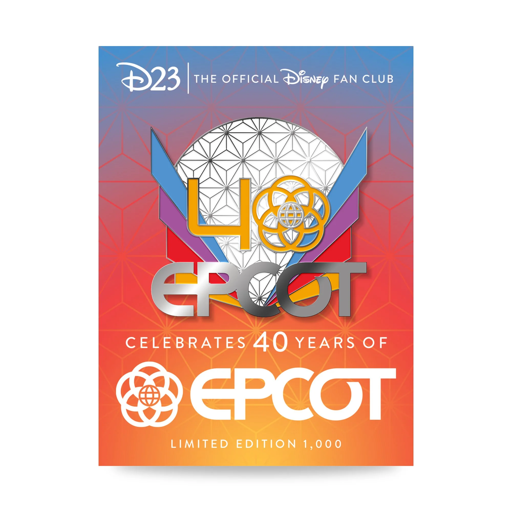 EPCOT 40th Pin