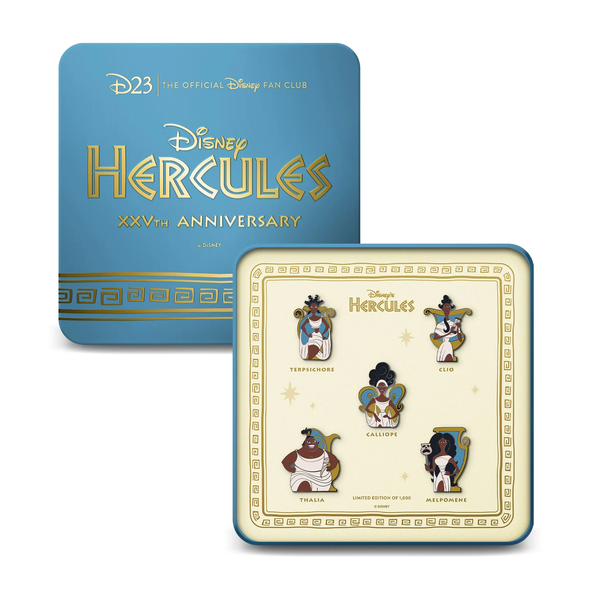 "Hercules" 25th Pin Set