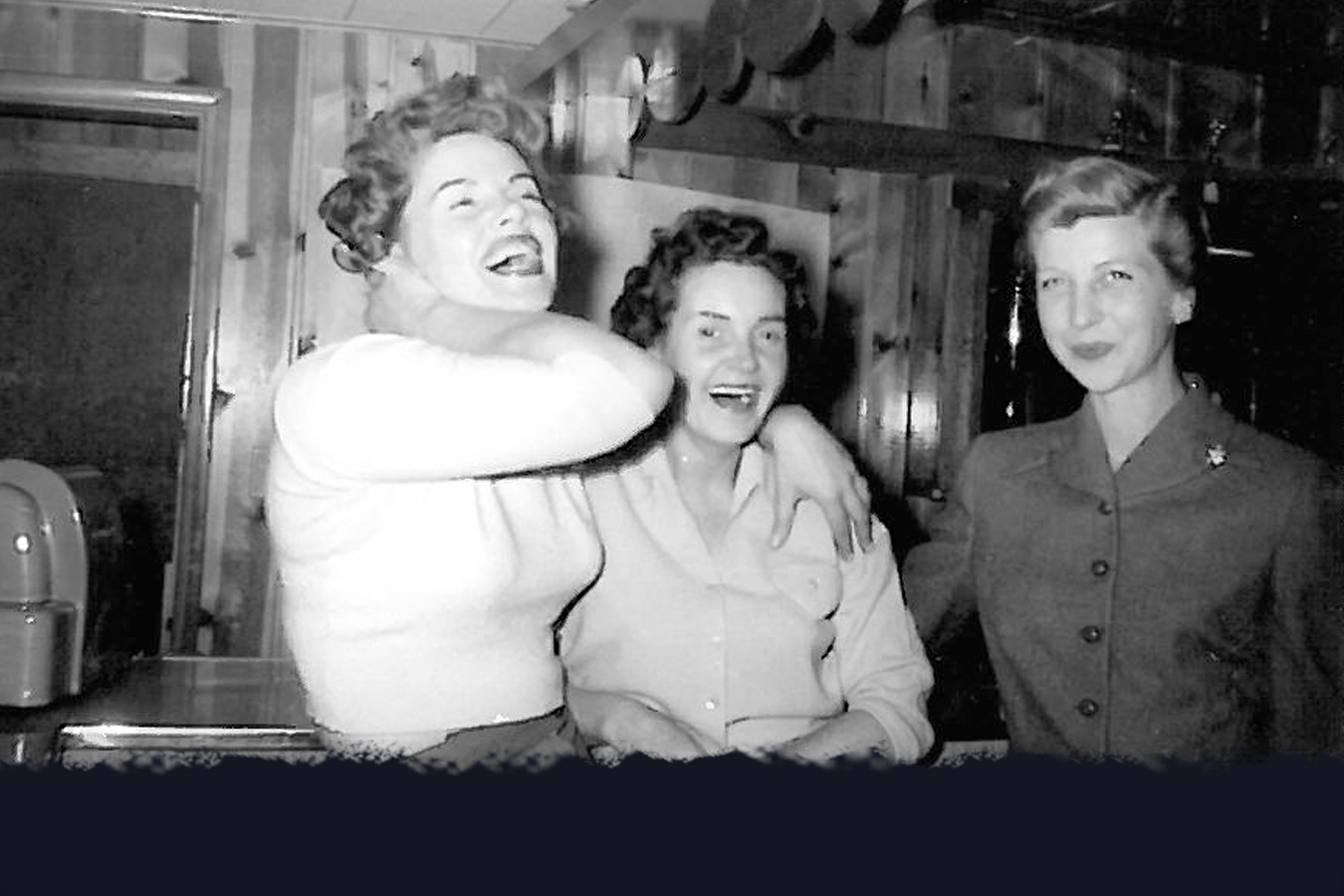  Wednesdays have always been Ladies Day at the Club. And, no, the one on the left is not Marilyn Monroe. 