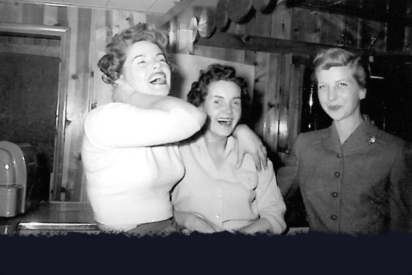 Wednesdays have always been Ladies Day at the Club. And, no, the one on the left is not Marilyn Monroe.