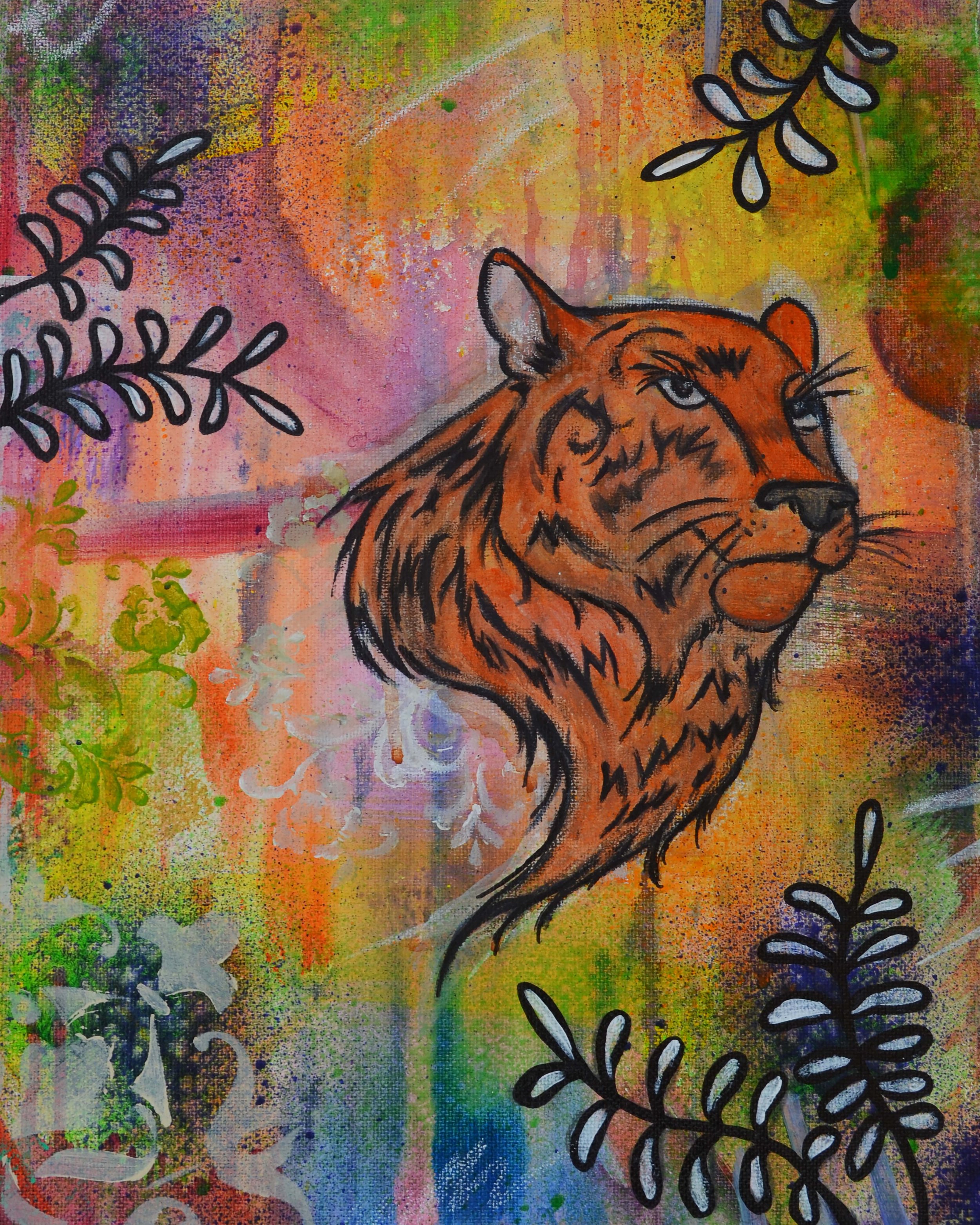Tiger - 8x10 - Animal Magic - 2022 painting.jpg