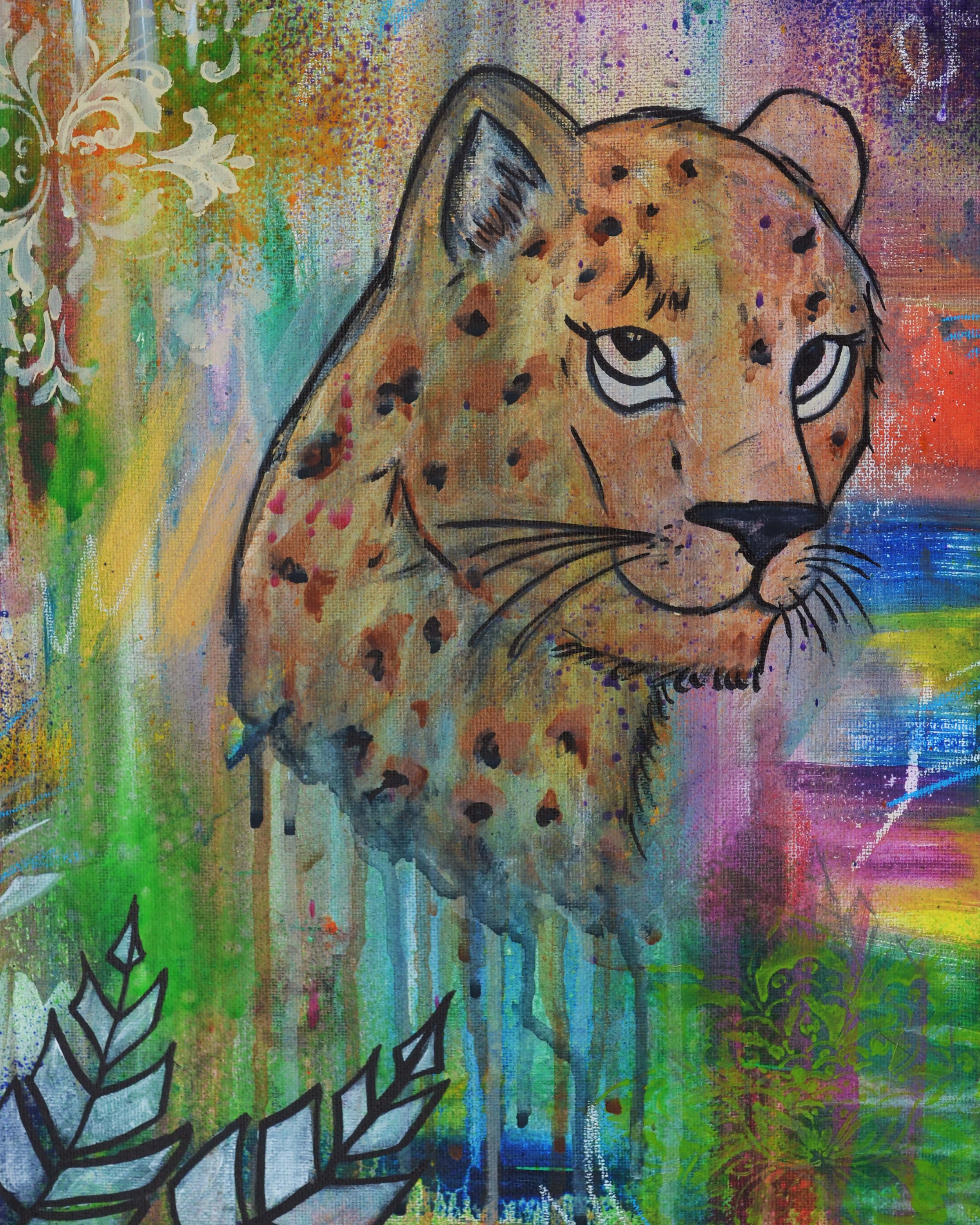 Cheetah Magic- 8x10 - Animal Magic - 2022 painting.jpg
