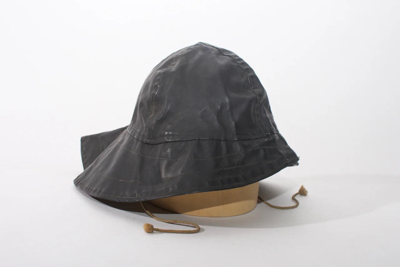 rubber rain hat