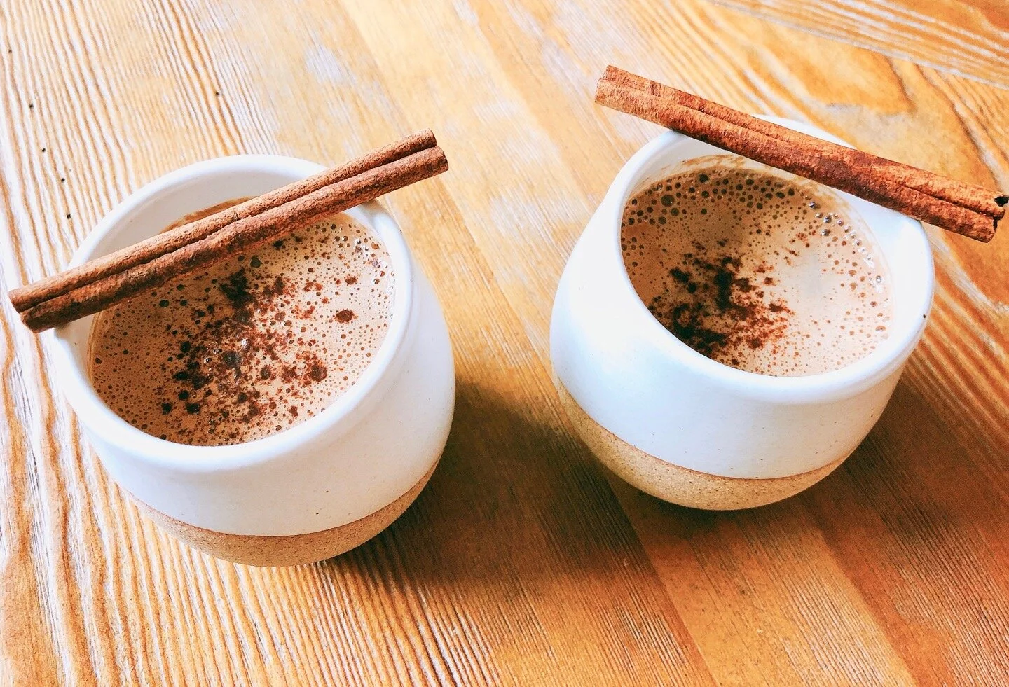 Cinnamon Maca Latte!