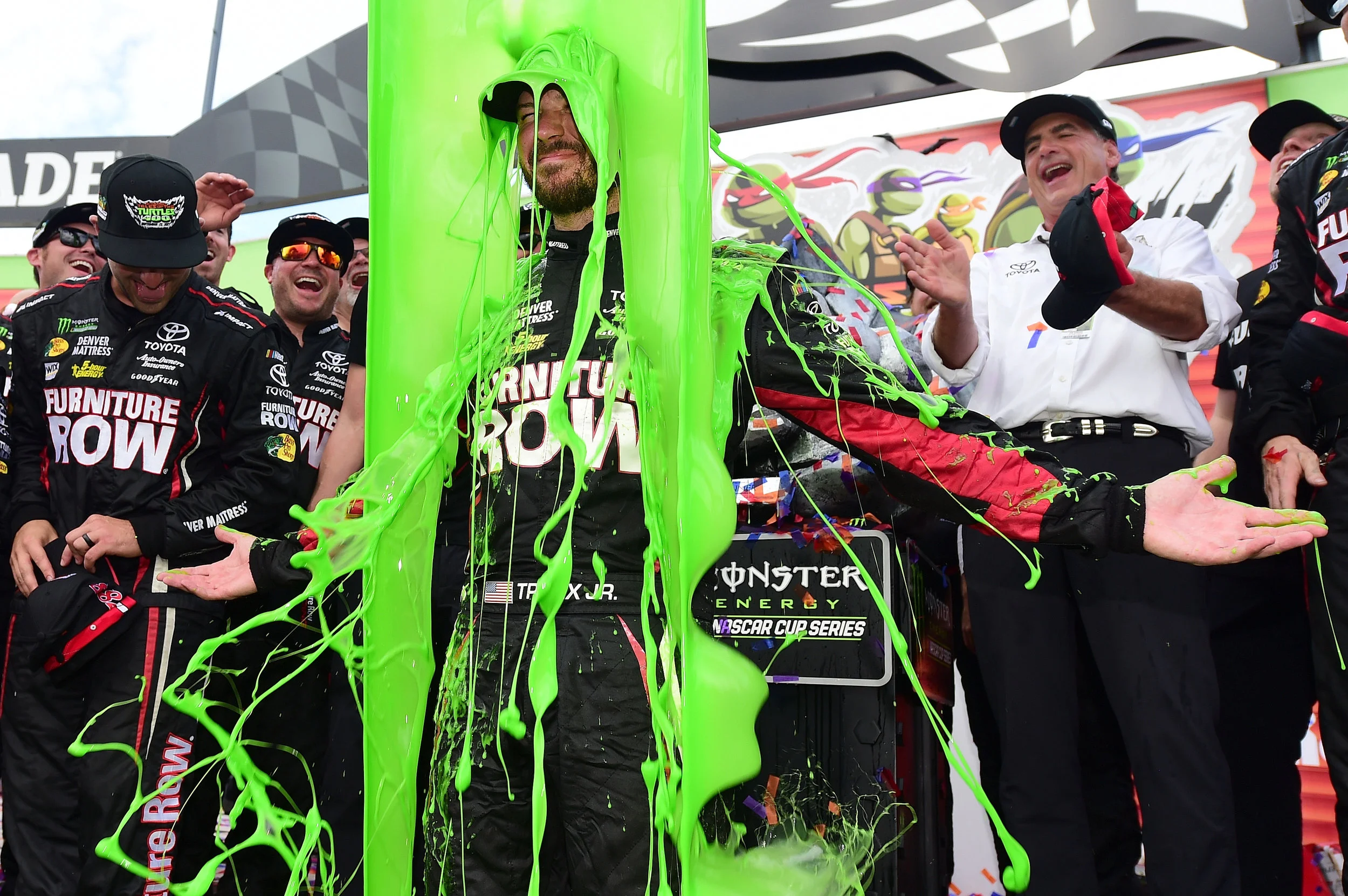 Sliming the Champion!