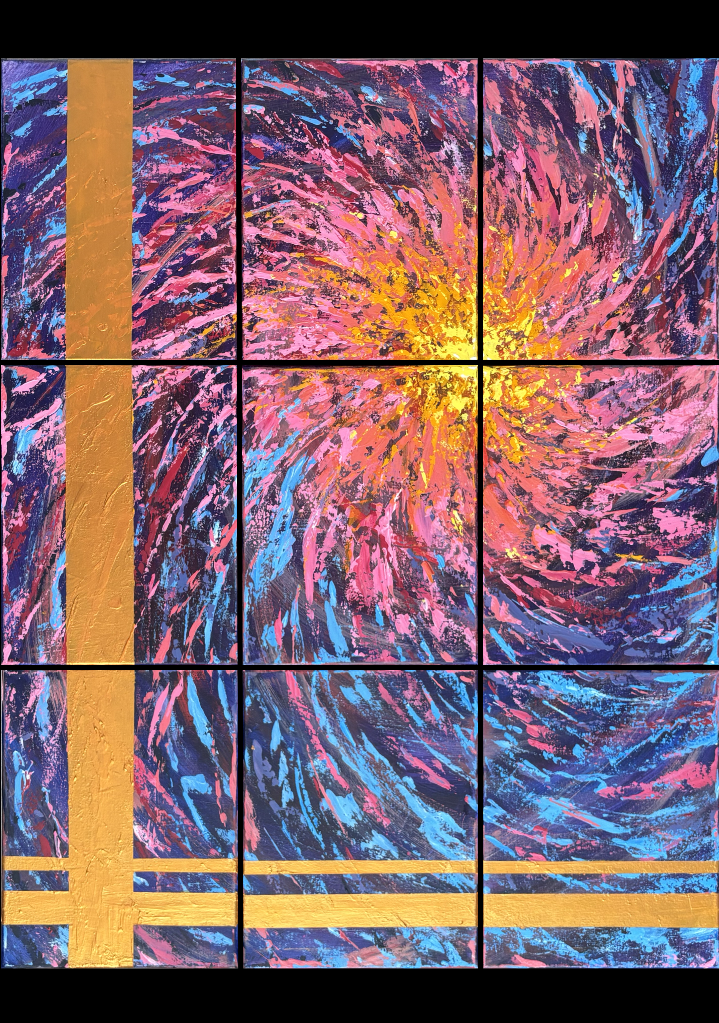 UNTITLED ( SWIRL POLYPTYCH), 2026