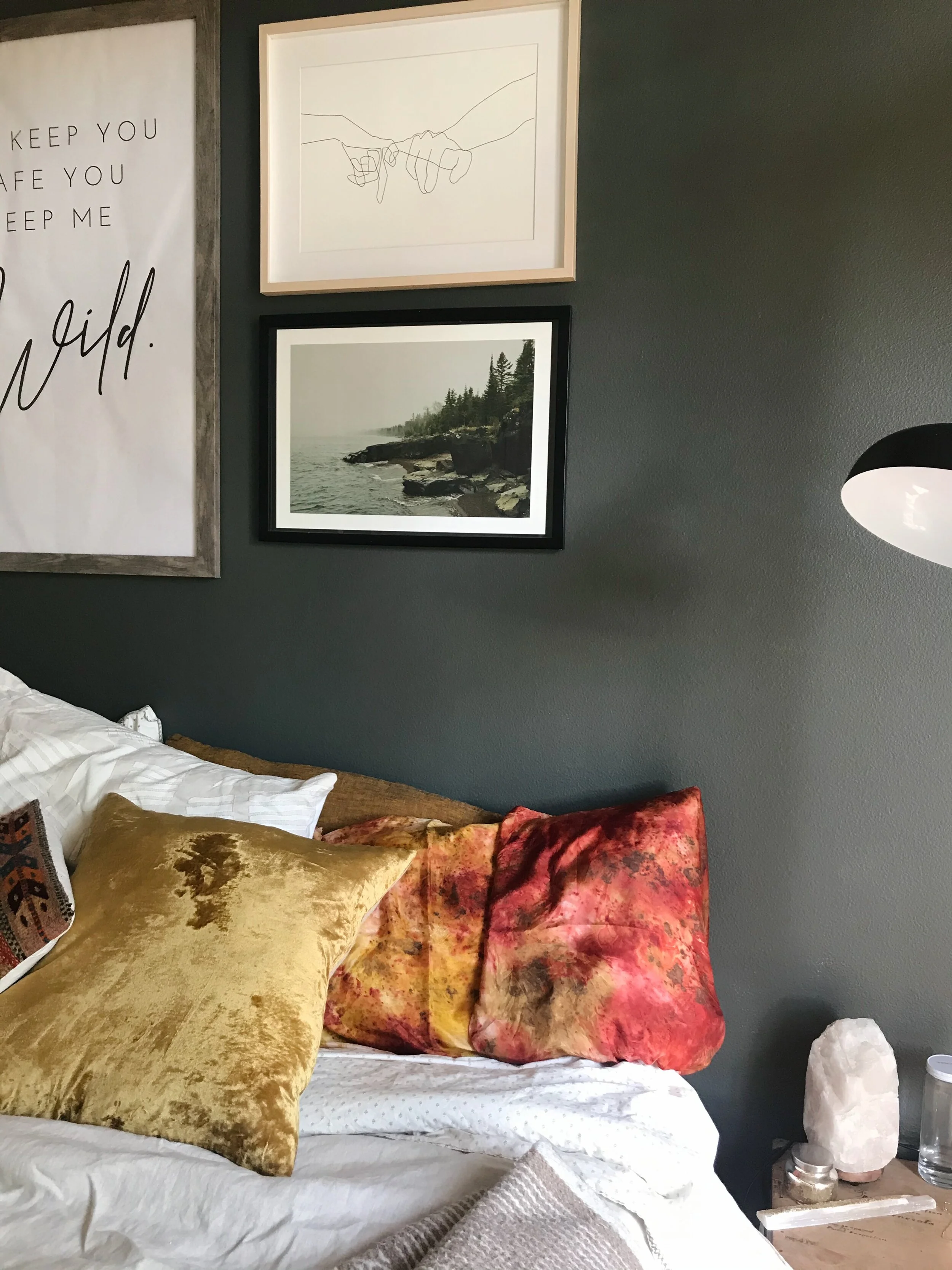 PRESALE Charmeuse Silk Pillow Case | Fire tones